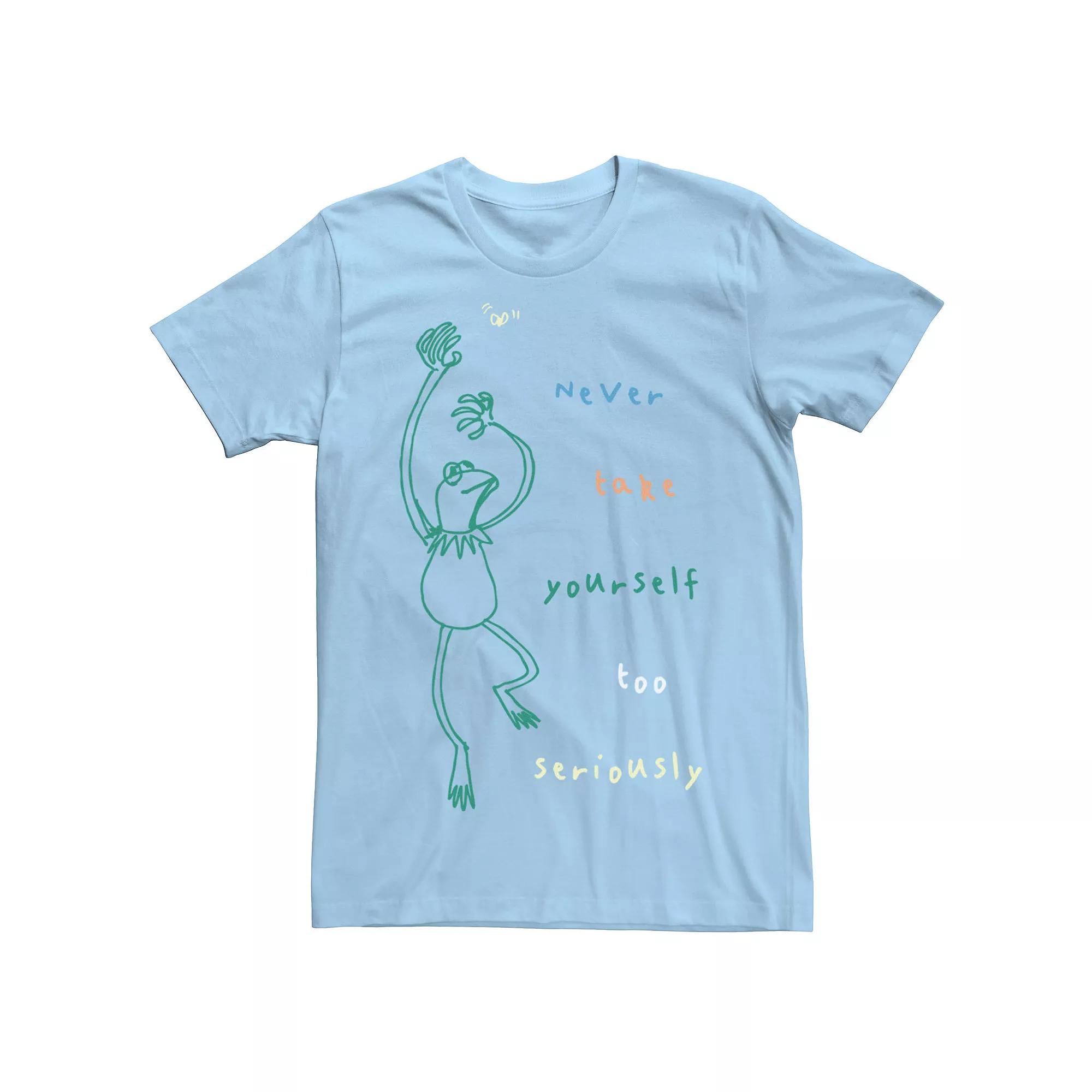 Men's Muppet Serious Doodle Line Art Tee,  Product Image