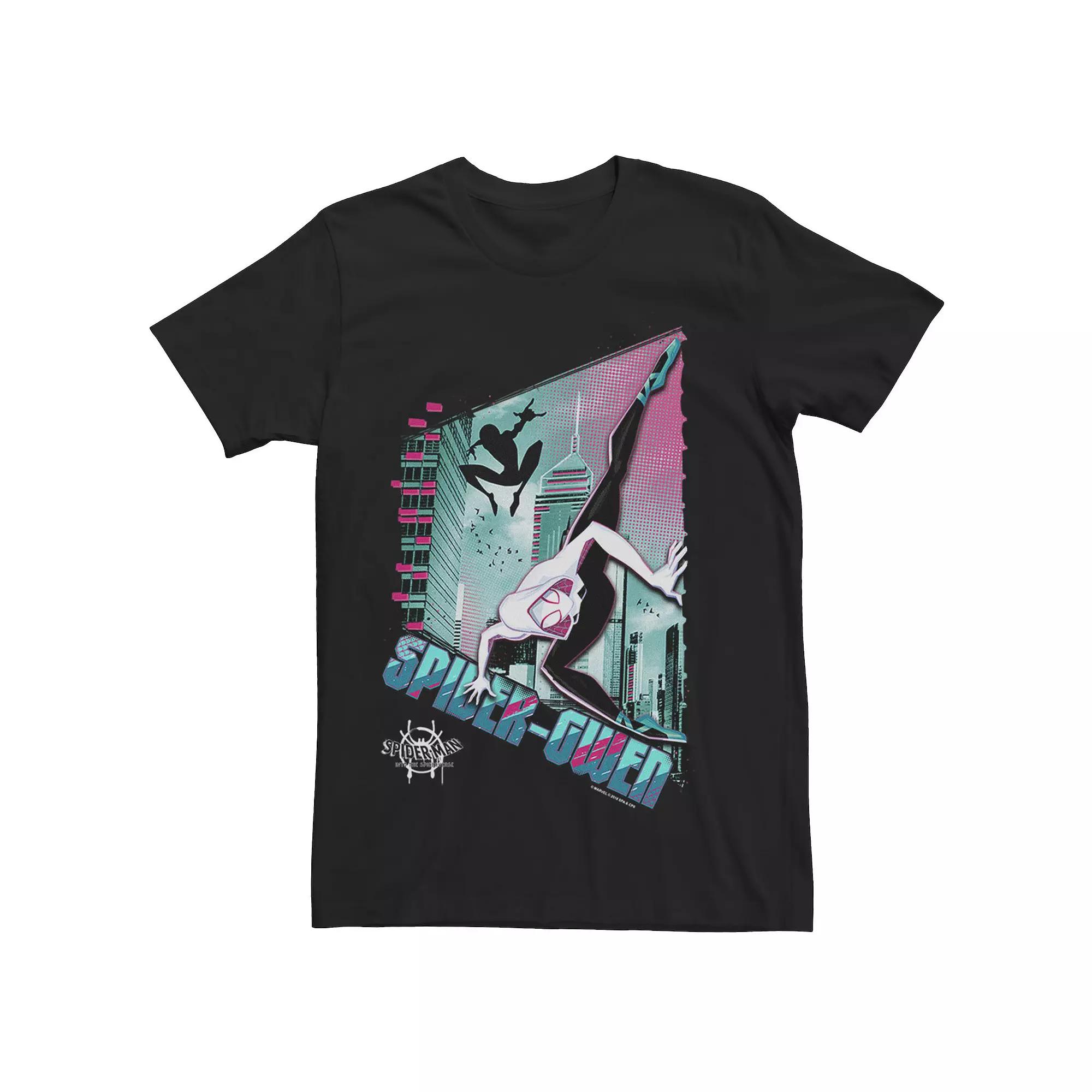 Men's Marvel Spiderverse Spider-Gwen City Pose Graphic Tee,  Product Image