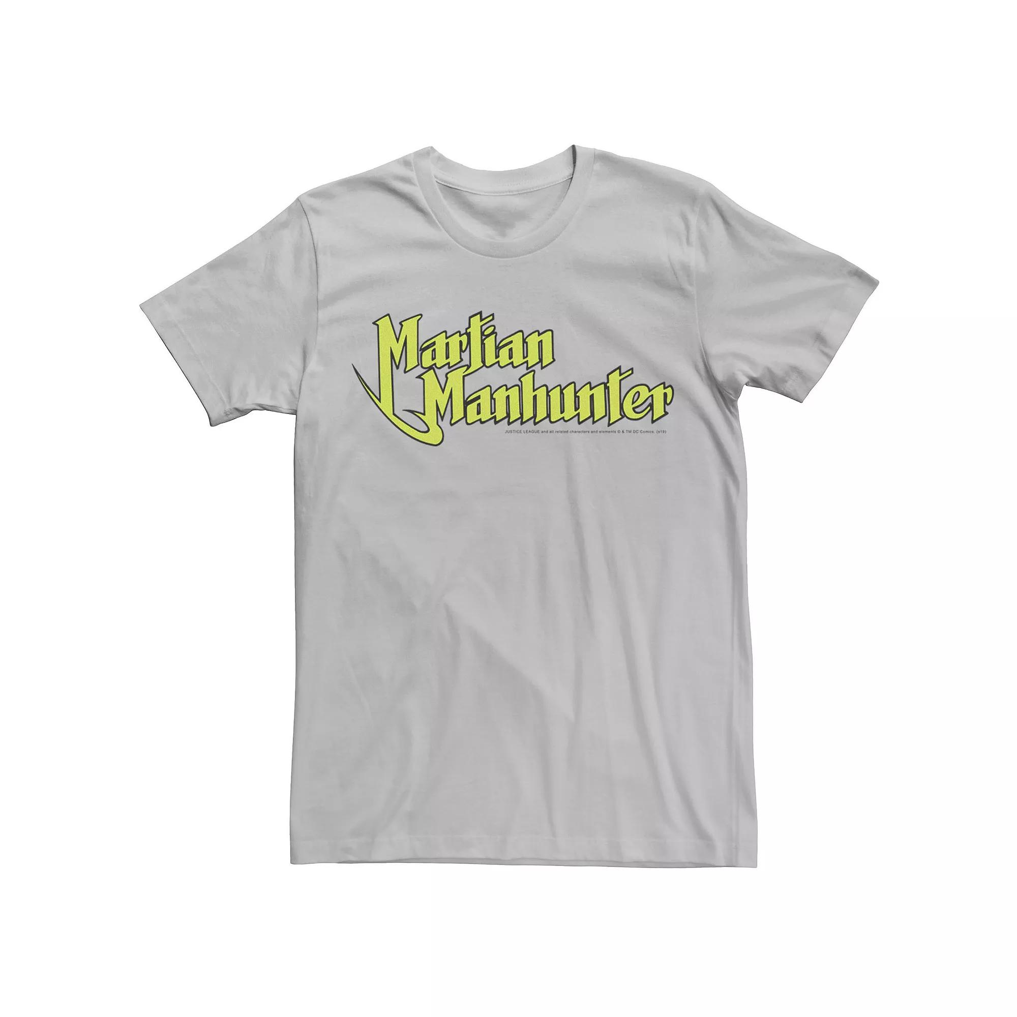 Men's DC Comics Martian Manhunter Logo Tee,  Product Image
