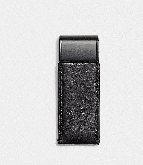 COACH Men's Sport Calf Leather Money Clip Product Image