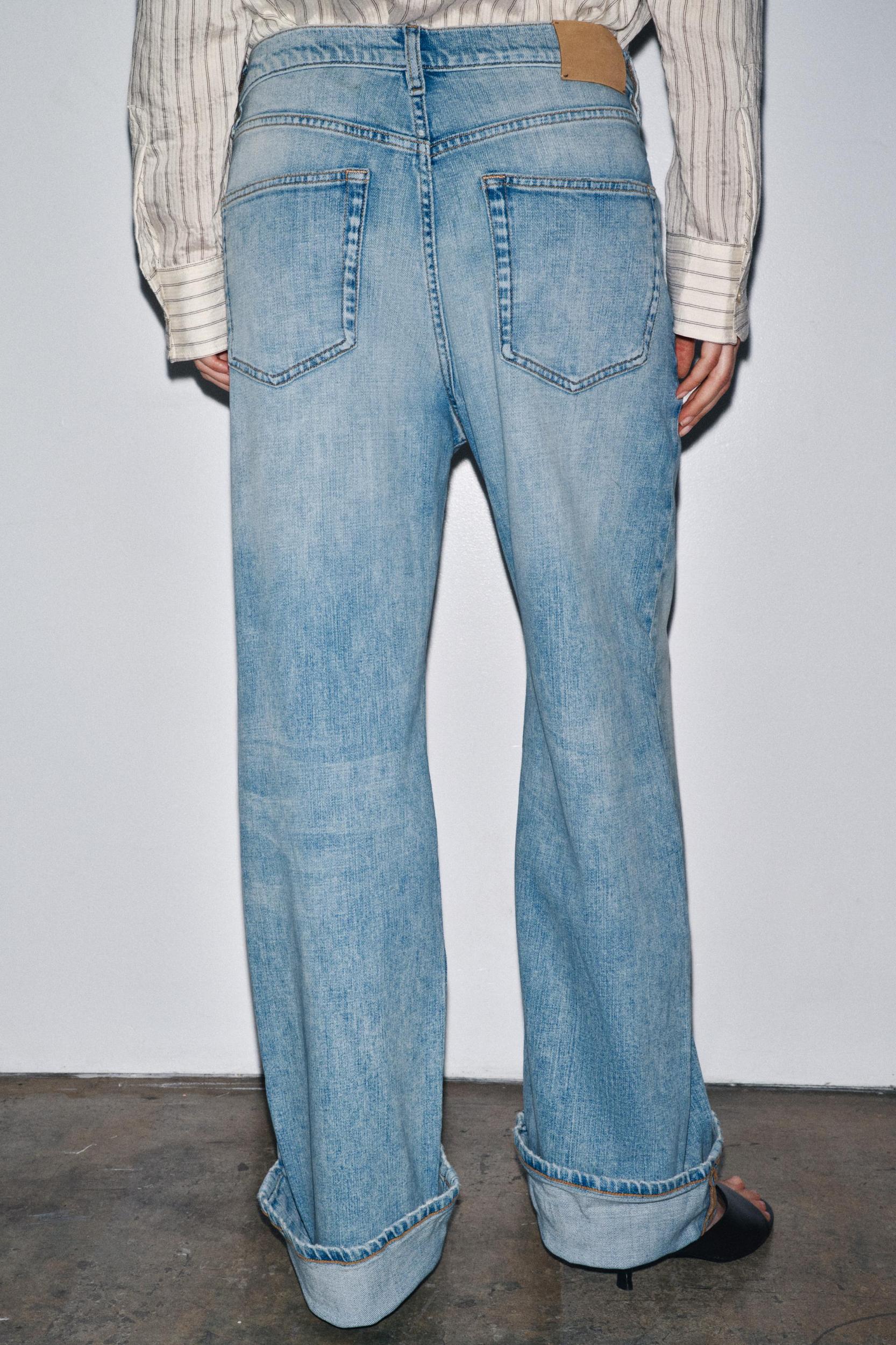 ZW COLLECTION LOW-RISE BAGGY JEANS Product Image