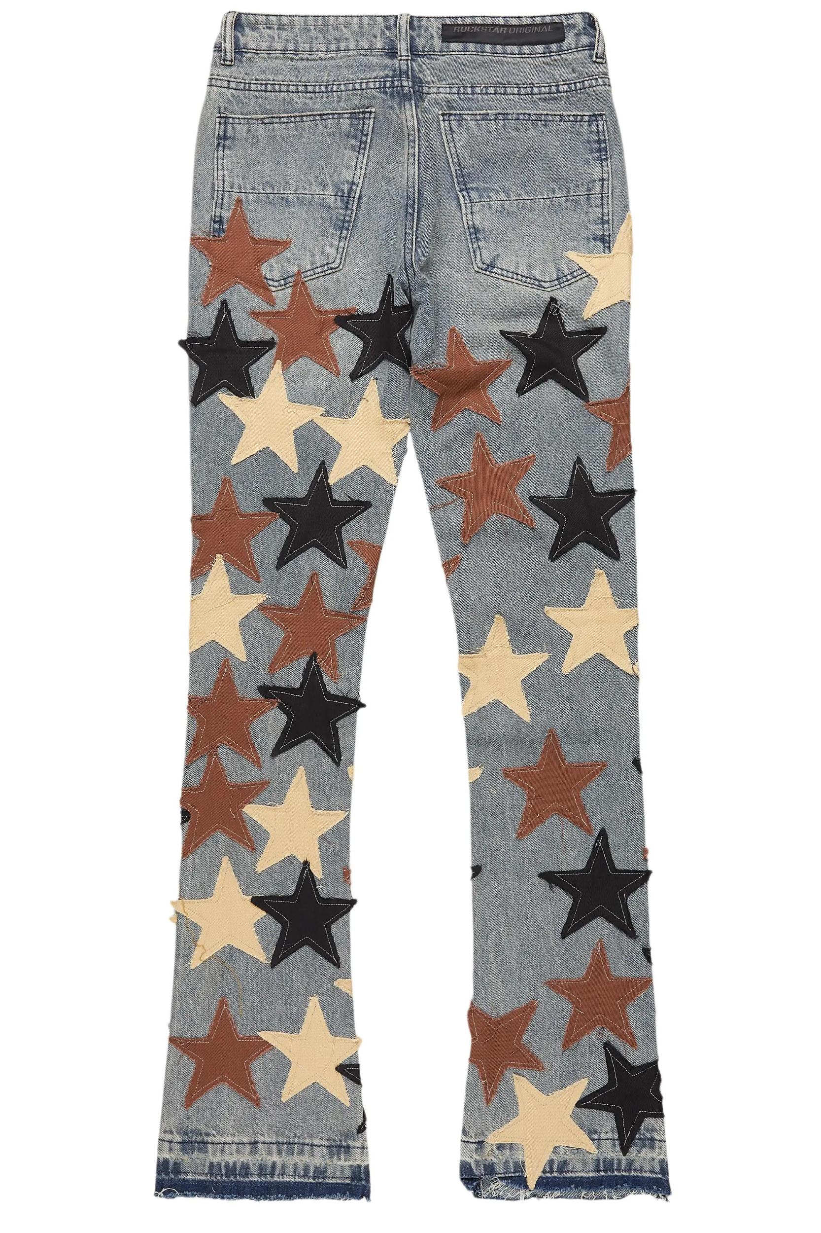 StarLane Tint Stacked Flare Jean Male Product Image