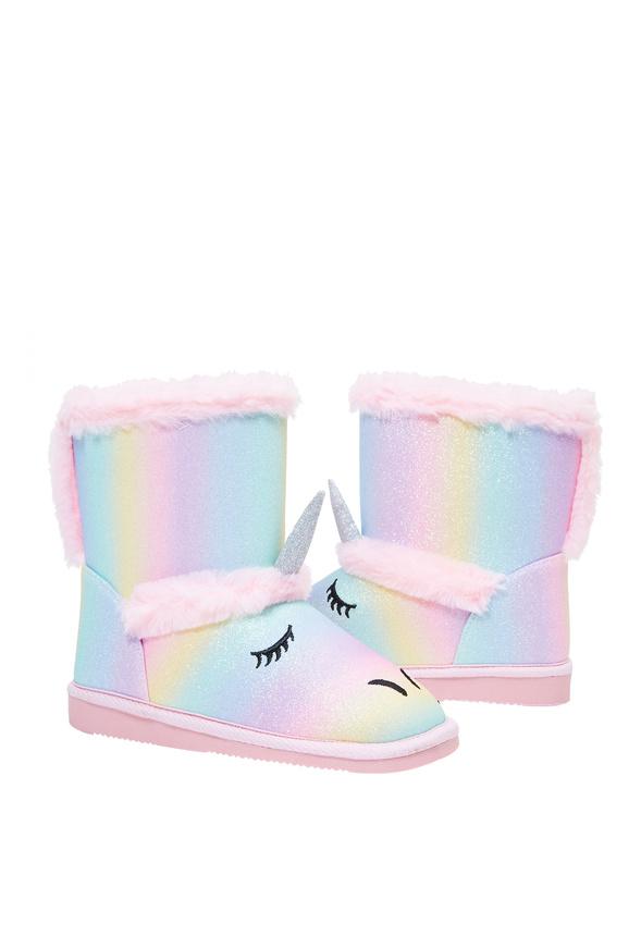 JustFab Margaux Platform Loafer Pump Womens Black/ White Size 8.5 Product Image