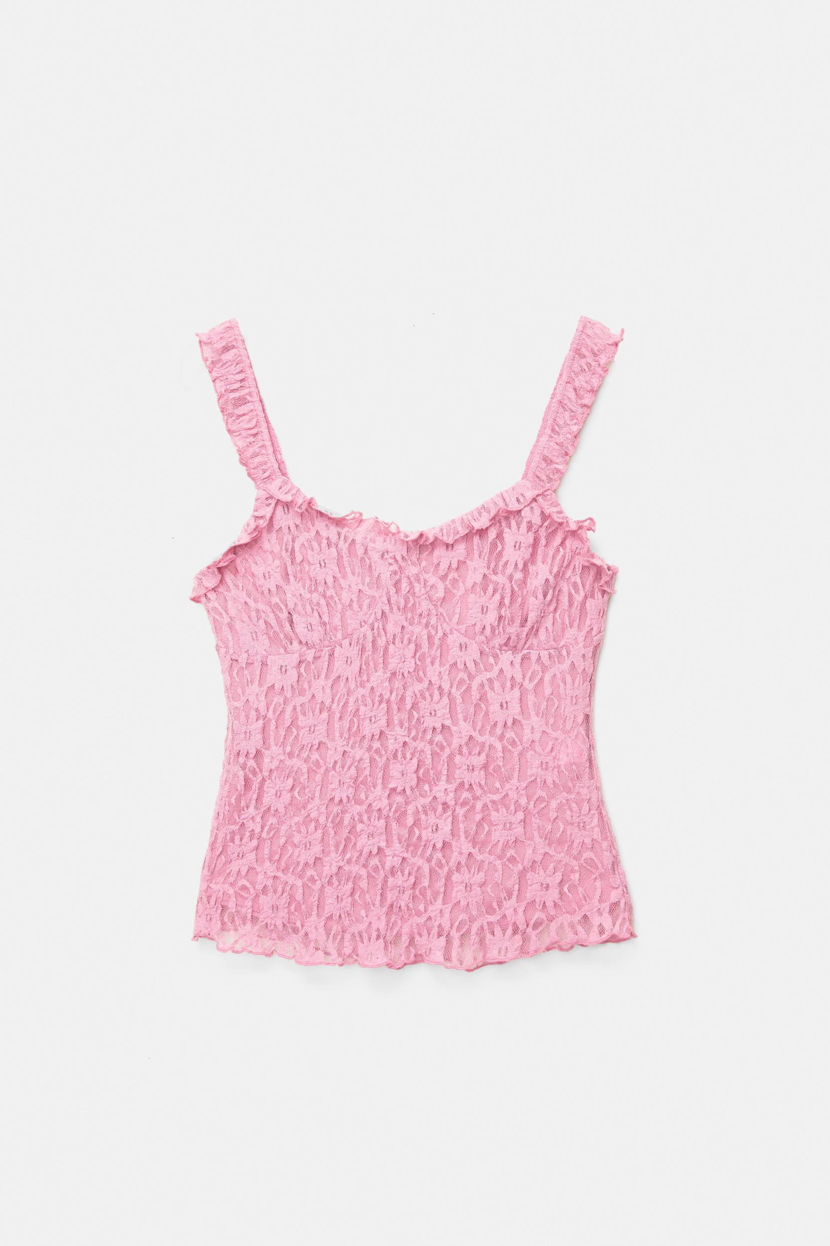 Lace tank top Product Image