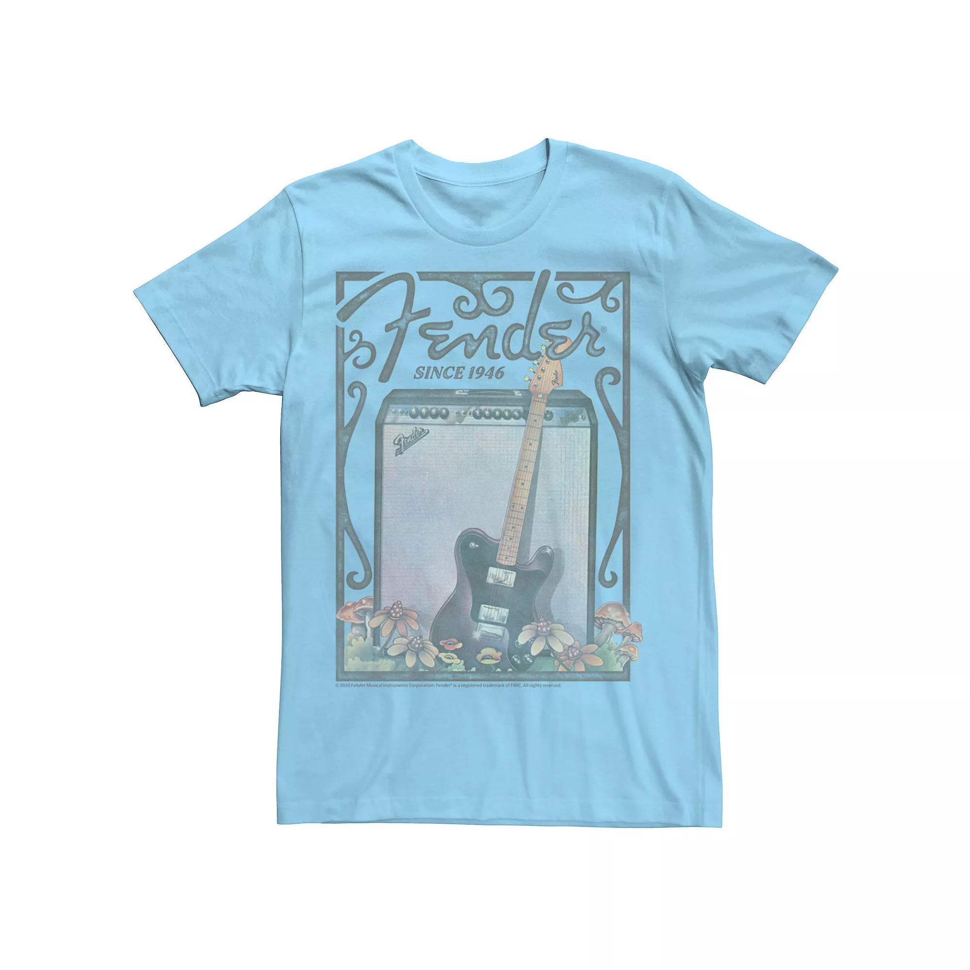 Men's Fender Since 1946 Floral Poster Tee,  Product Image