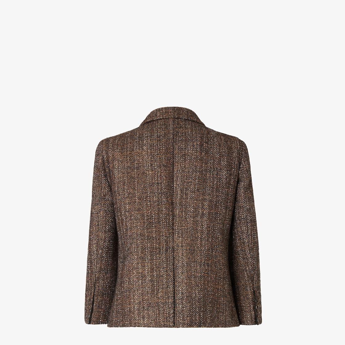 JacketRust wool and alpaca jacket Product Image