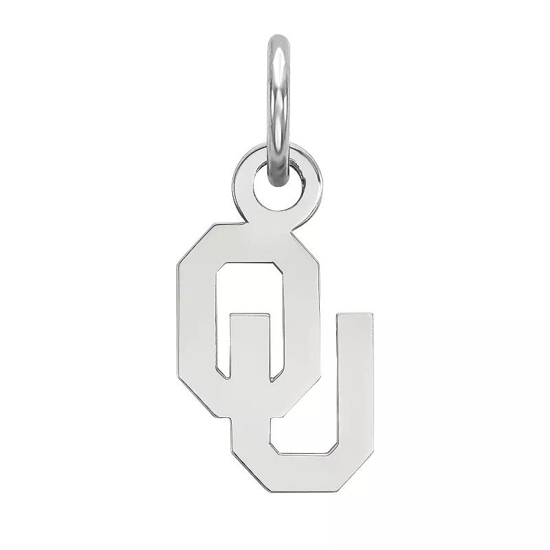LogoArt 14K White Gold Oklahoma Sooners Pendant, Women's,  Product Image