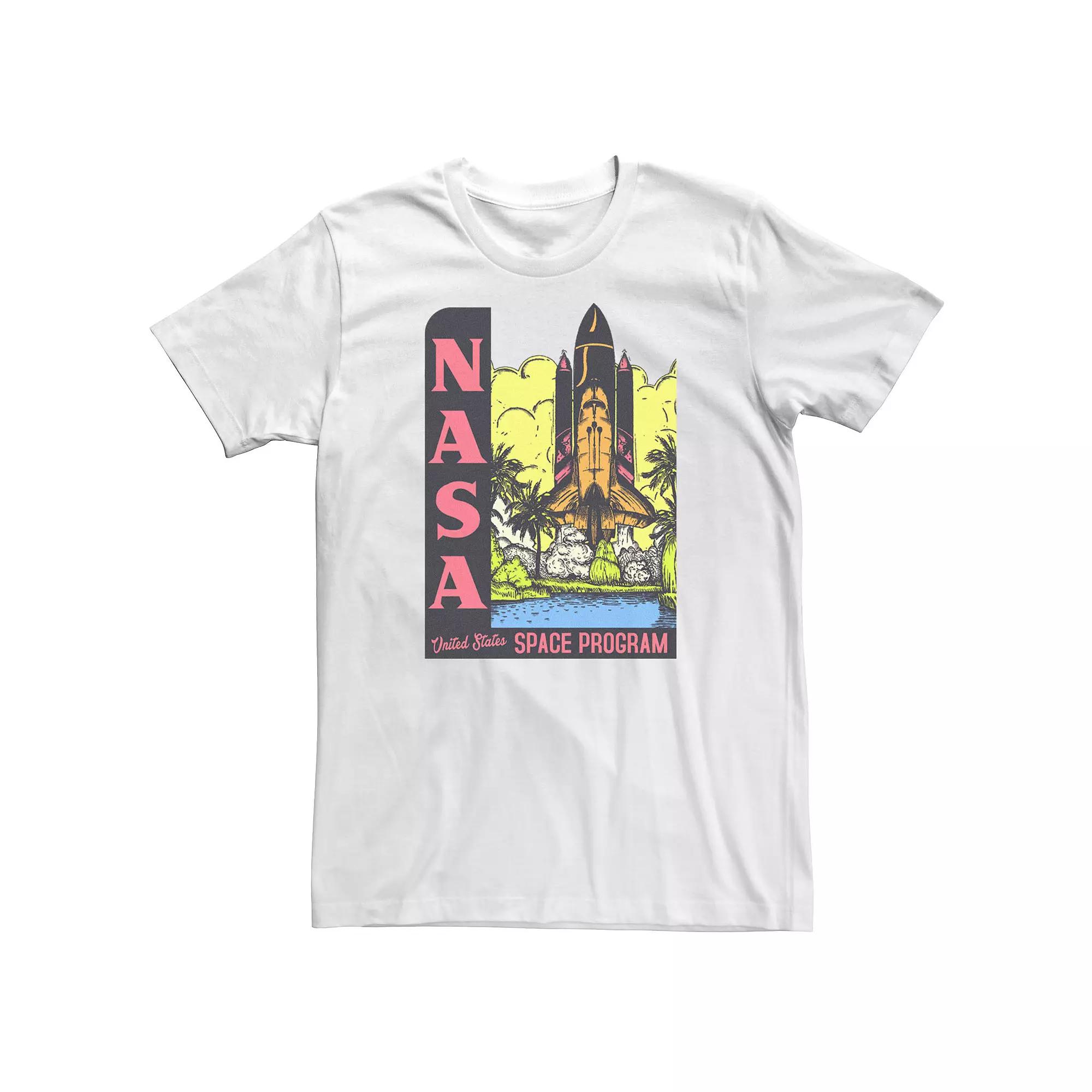 Big & Tall NASA Vintage Space Program Poster Tee, Men's,  Product Image