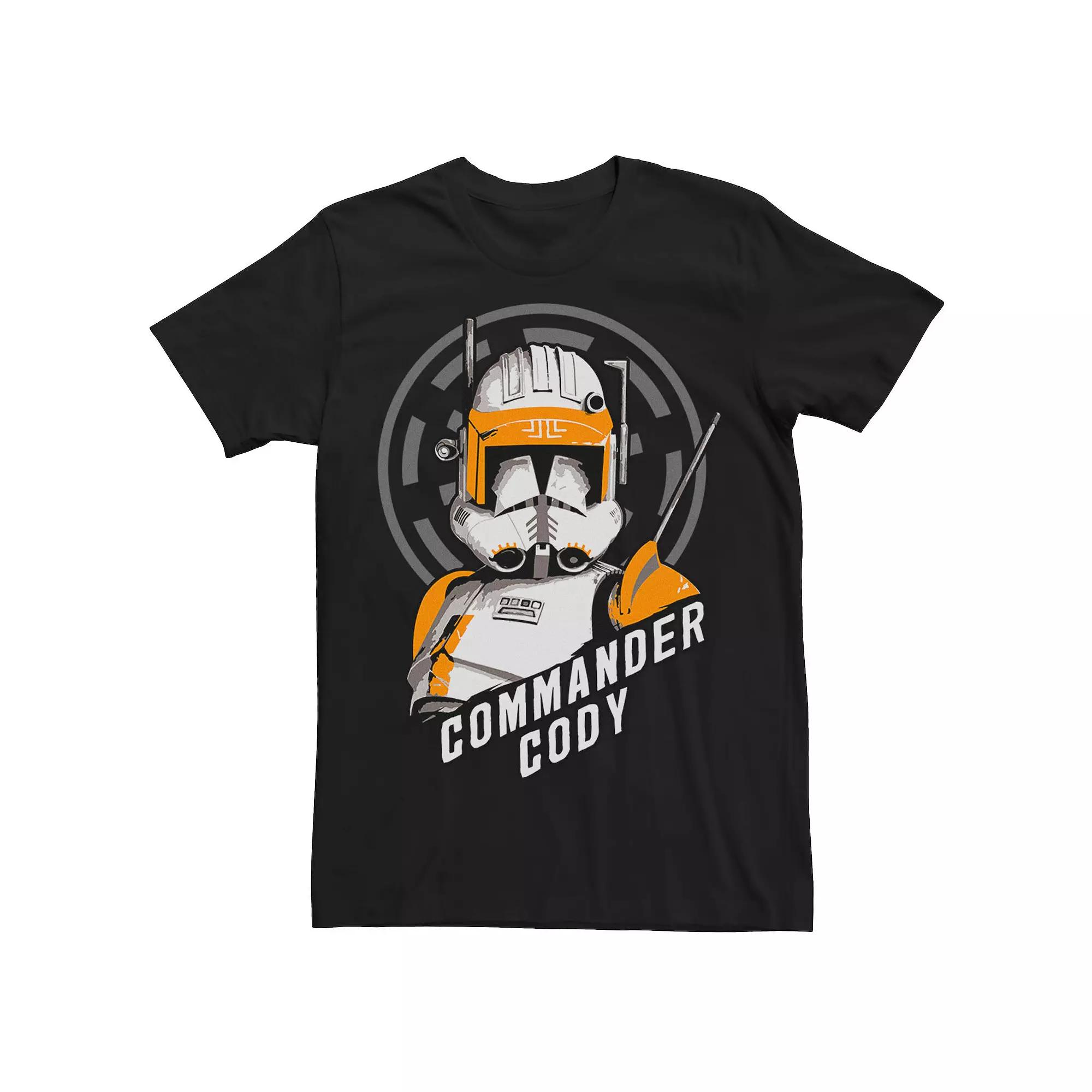 Men's Star Wars Commander Cody Bust Logo Tee,  Product Image