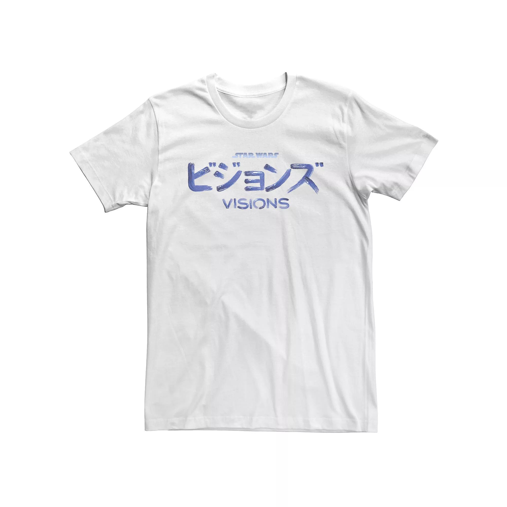 Big & Tall Star Wars: Visions Kanji Combined Logo Tee, Boy's,  Product Image