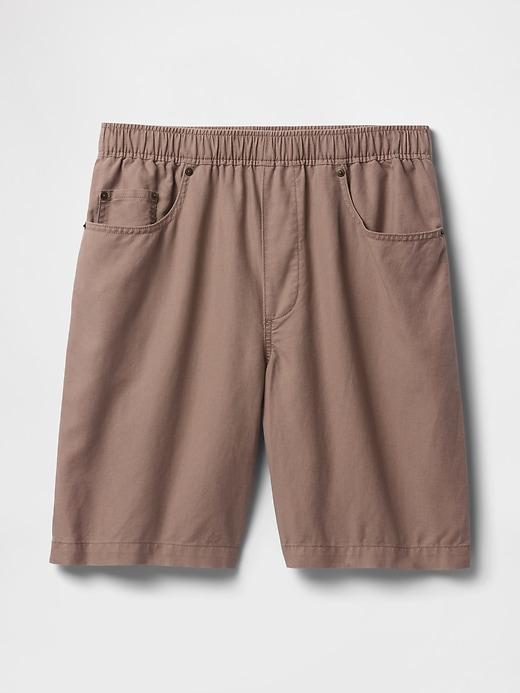 9" Linen-Cotton Easy Shorts Product Image