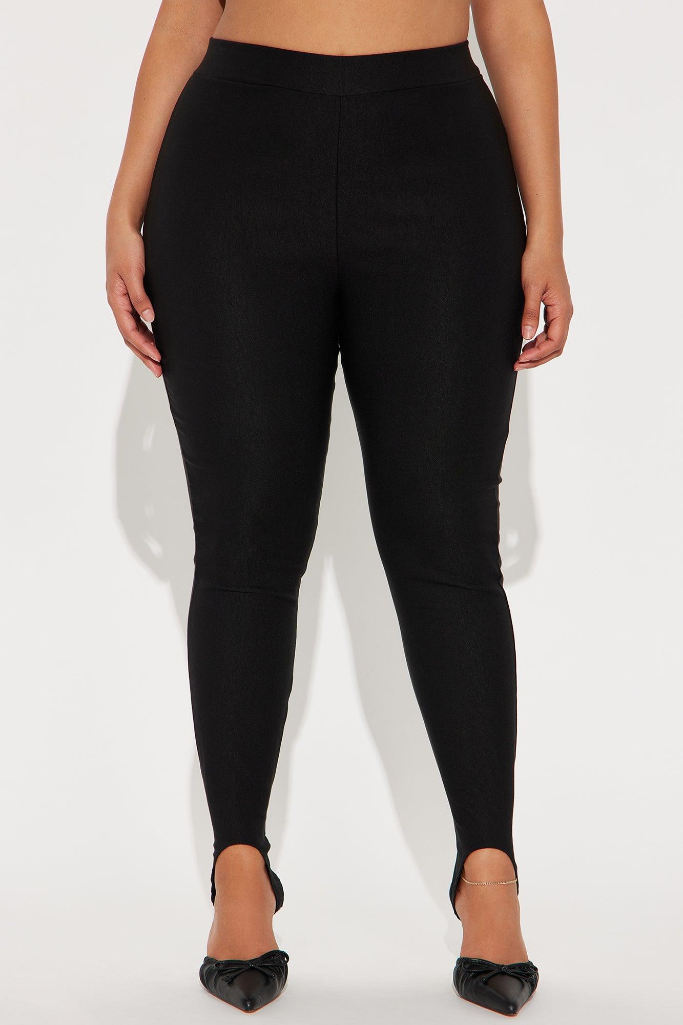Keeping Tabs Stirrup Legging - Black Product Image