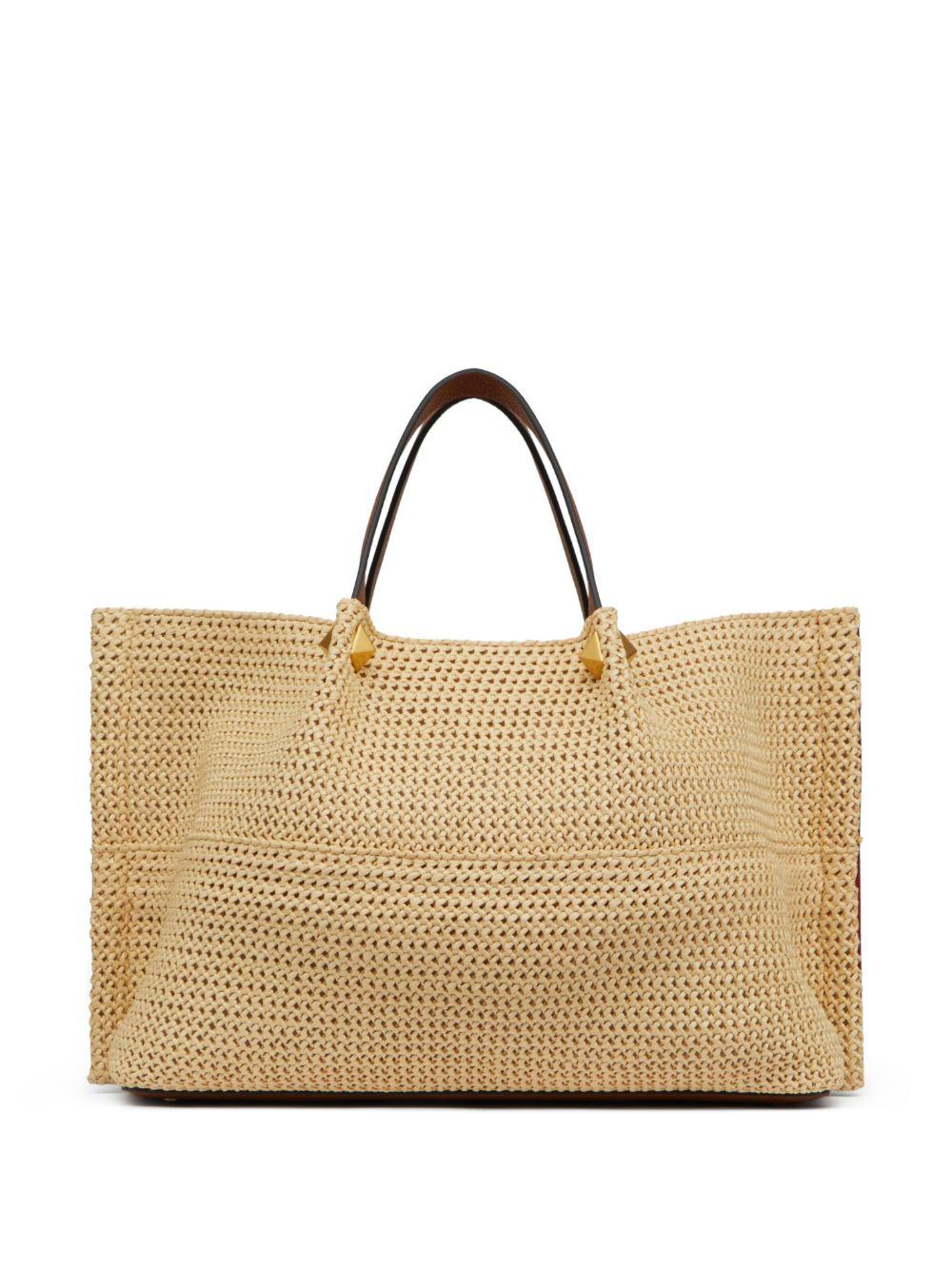 Summer woven tote bag Product Image