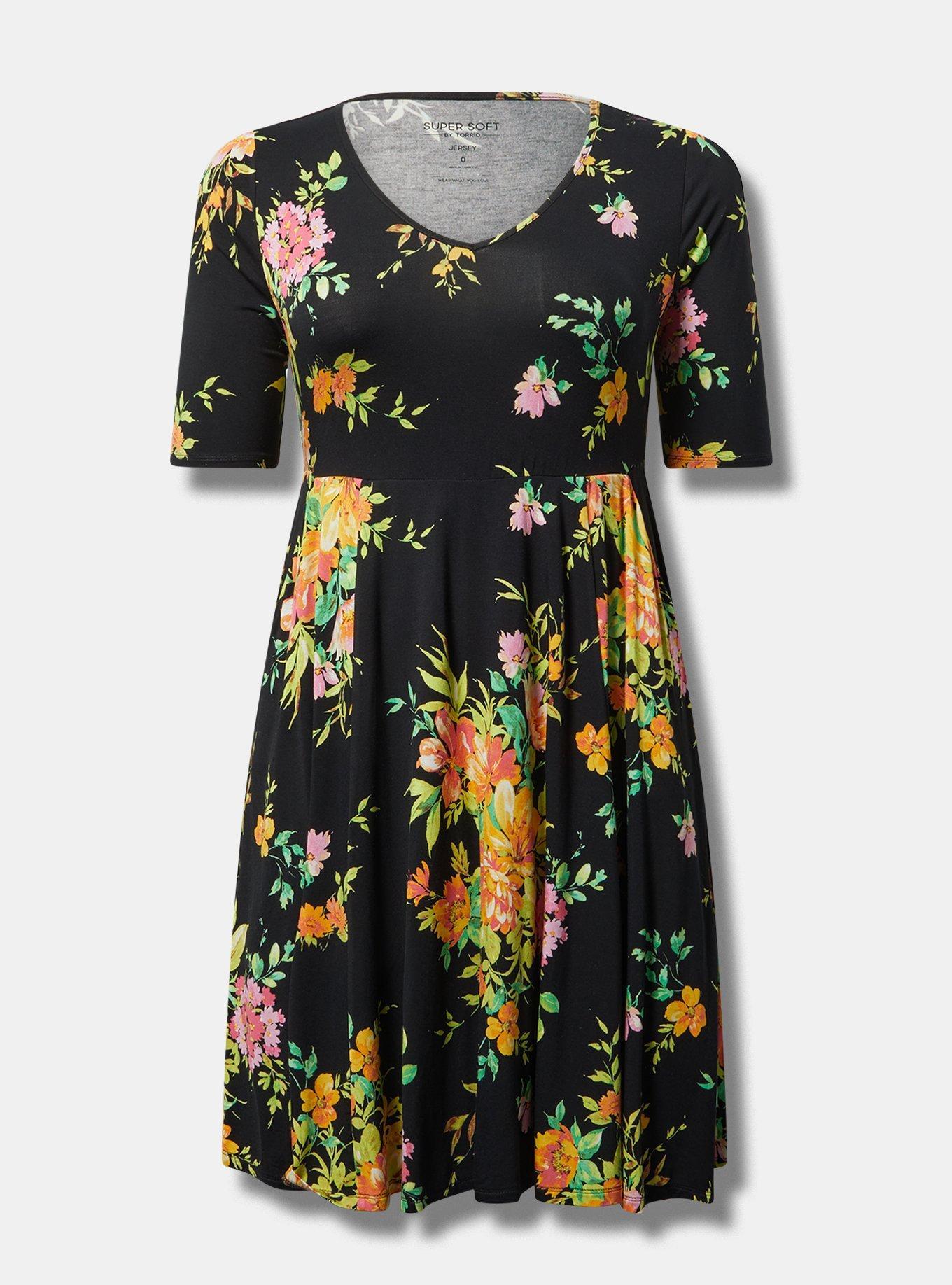 Mini Super Soft Skater Dress Product Image