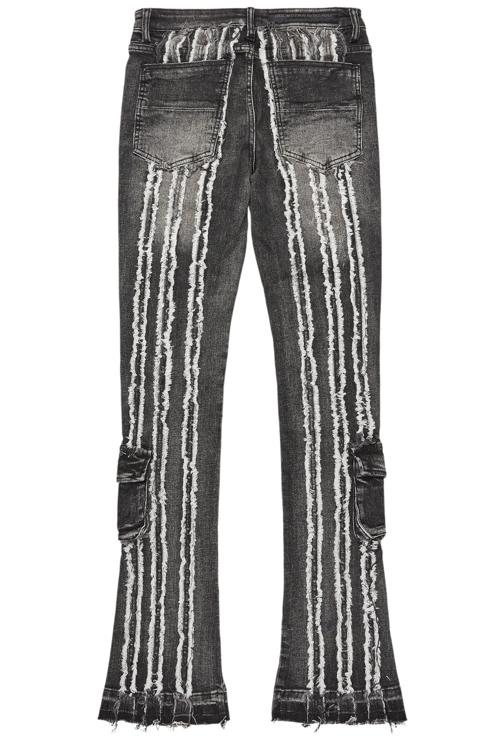 Hyzon Black Oversized Graphic T-Shirt Male Product Image