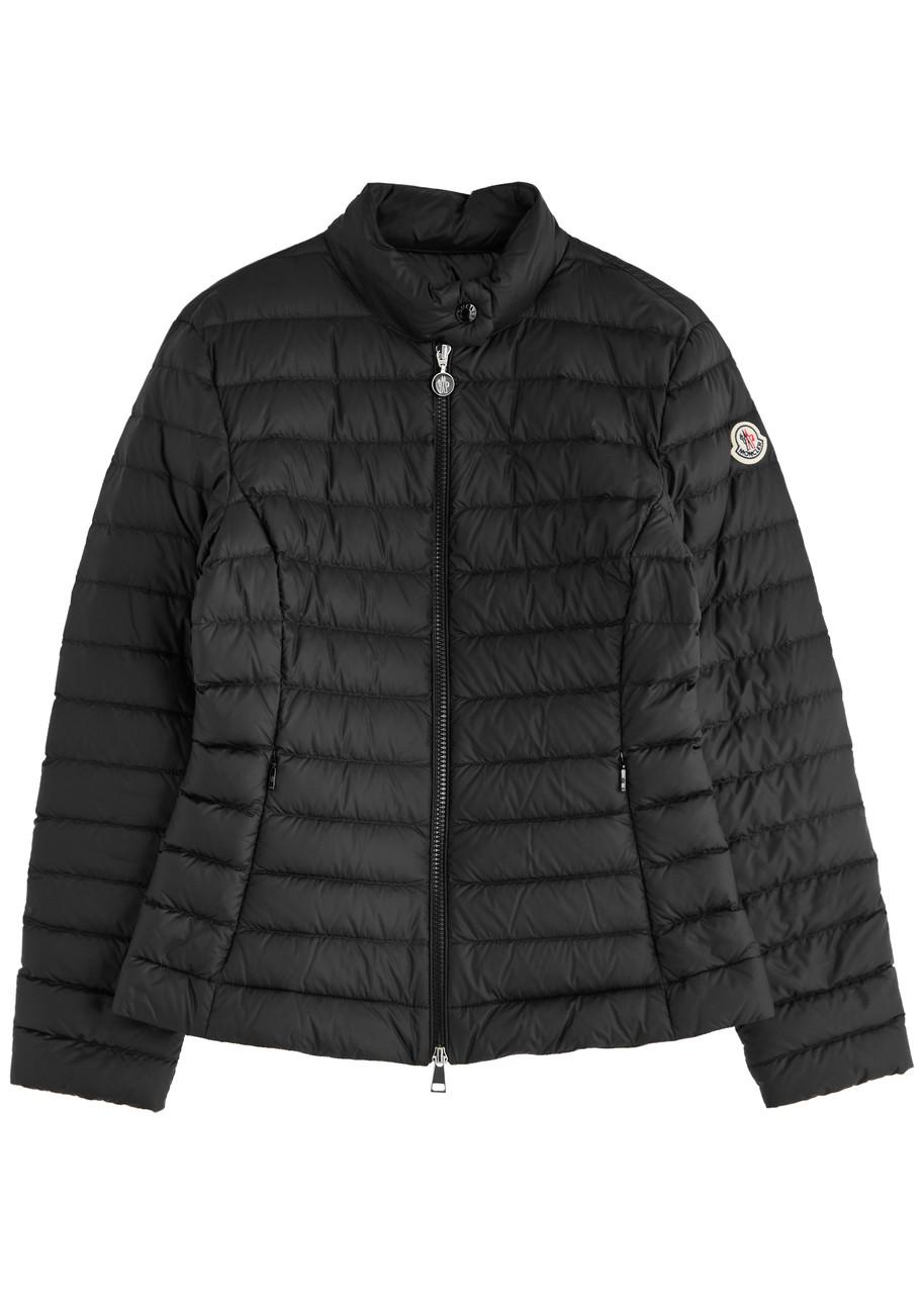 MONCLER Polyamide Igelle Jacket High Collar Quilted In Black Product Image