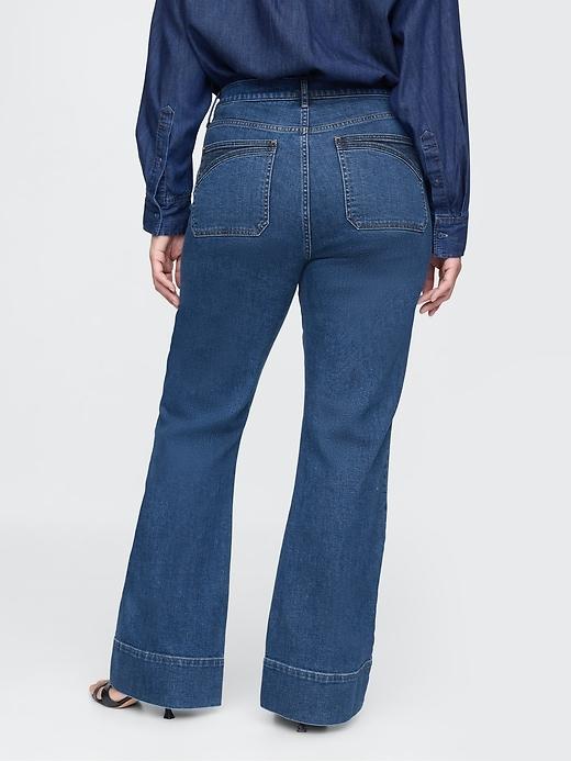 High Rise '70s Flare Jeans Product Image
