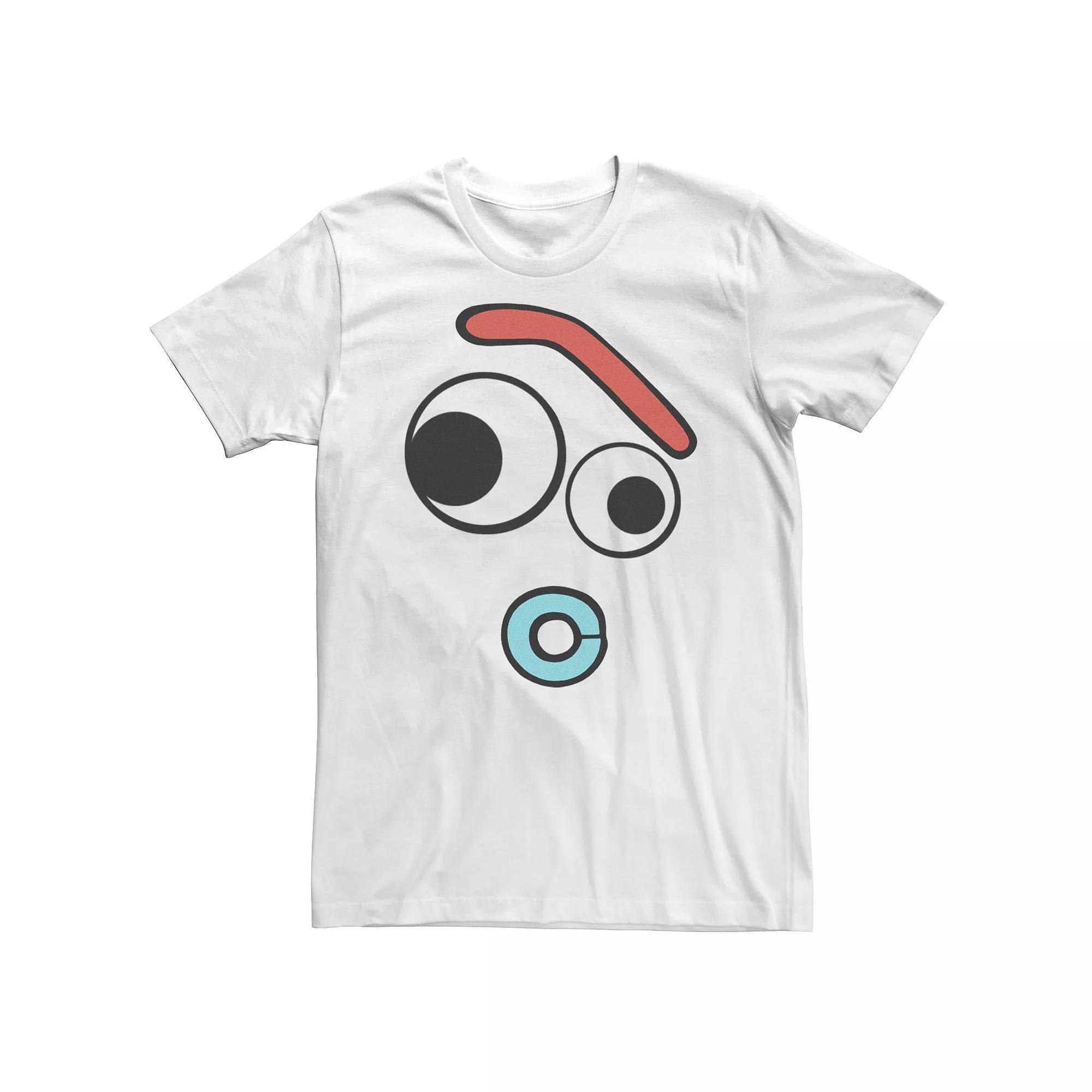 Big & Tall Disney / Pixar Toy Story 4 Forky Large Surprised Face Tee, Men's,  Product Image