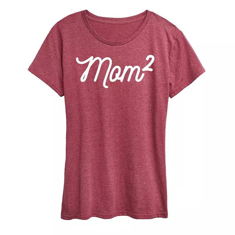 Women's Mom To The 2nd Power Graphic Tee,  Product Image