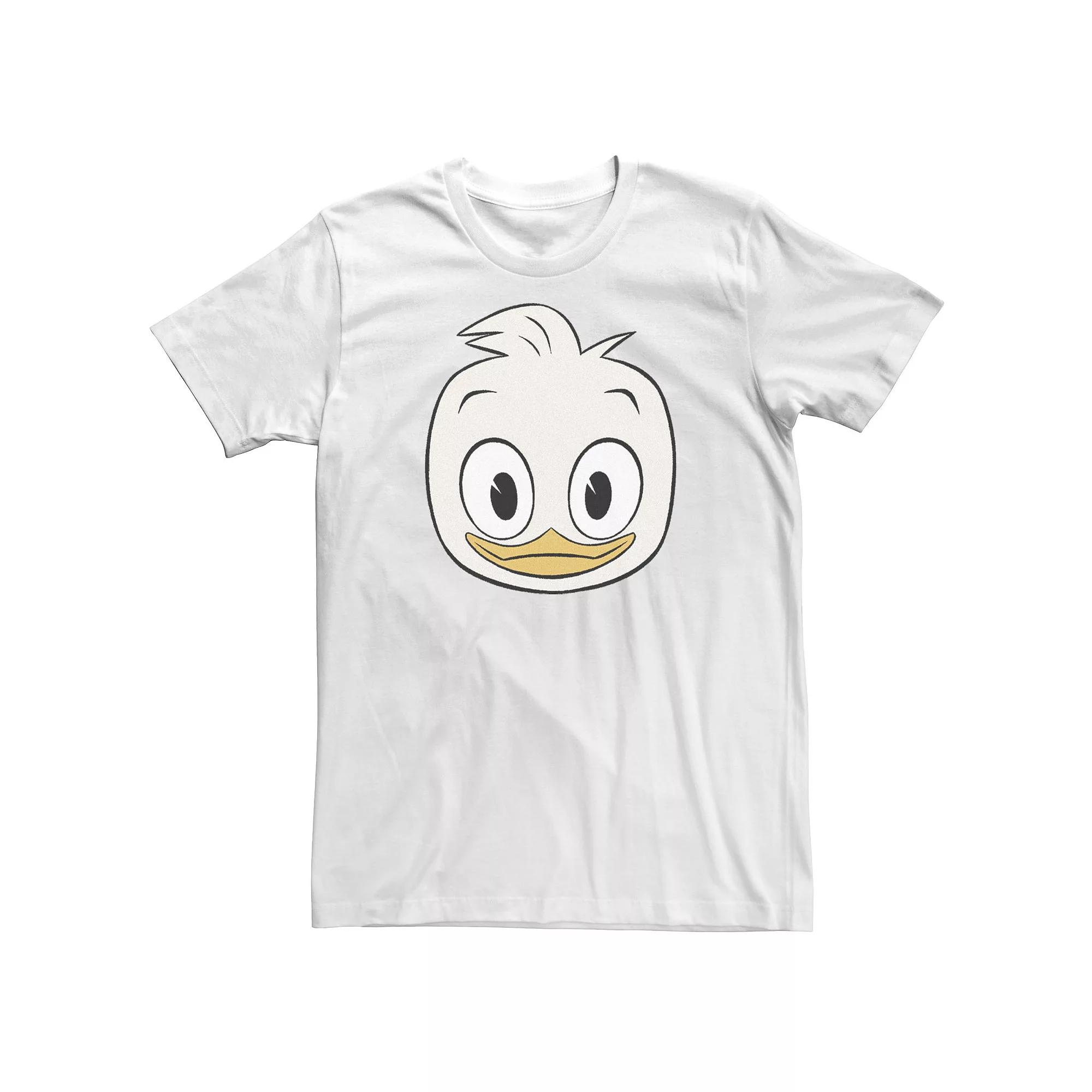 Big & Tall Disney DuckTales Dewey Big Face Tee, Men's,  Product Image