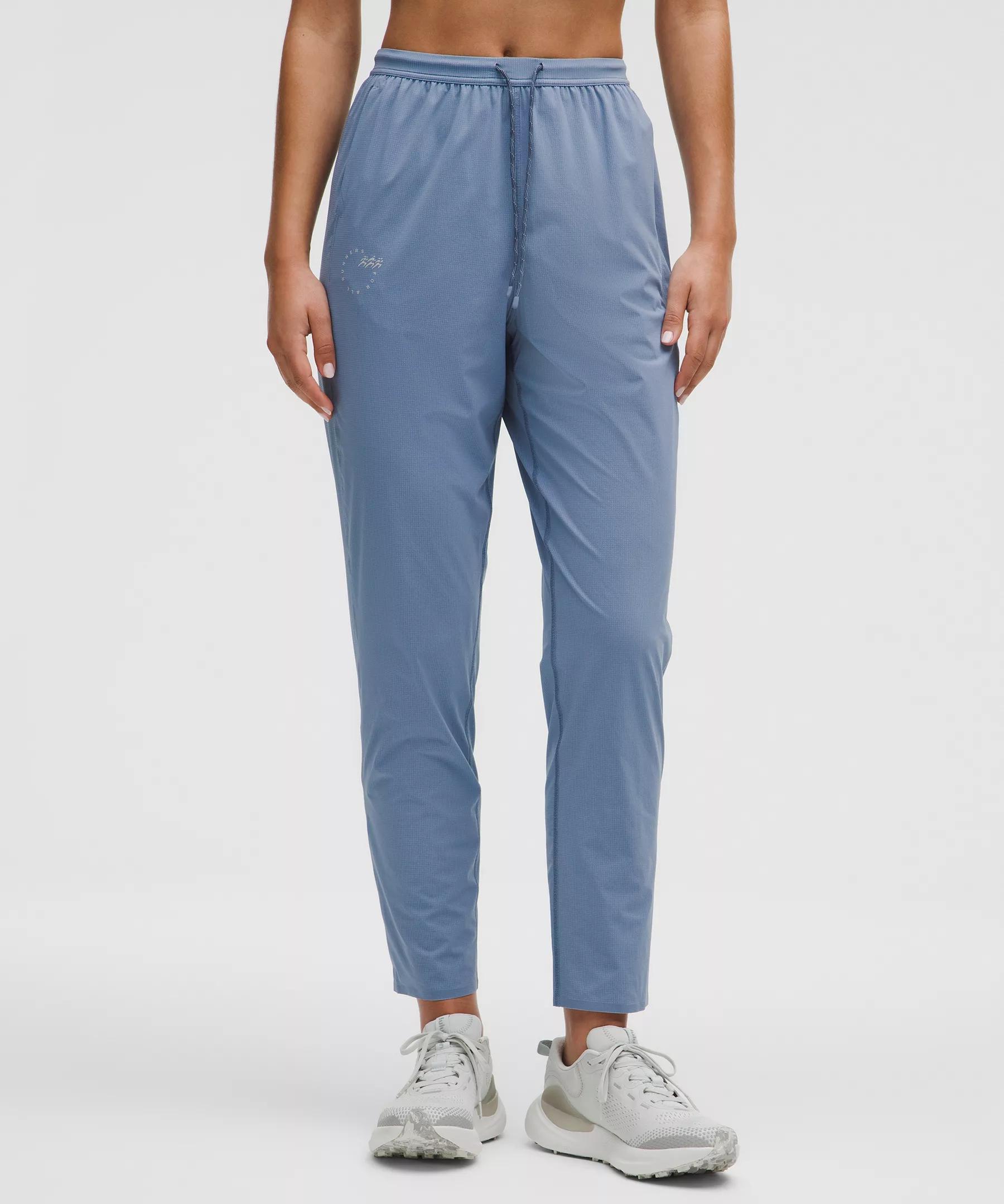 Mile Maker Run Crew Graphic High-Rise Track Pant Product Image