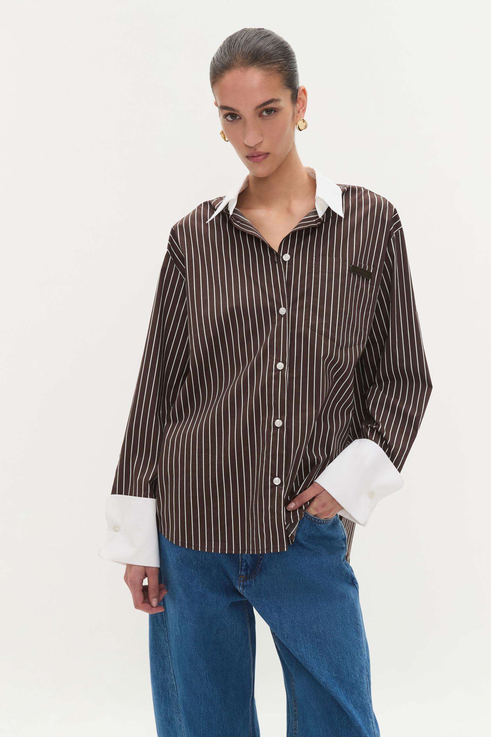 Palmer Striped Shirt Product Image