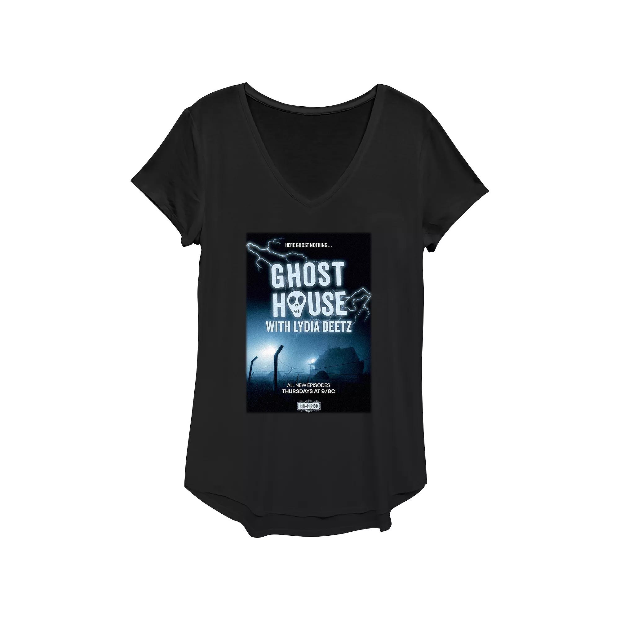 Women's Beetlejuice 2 Ghost House All New Episodes Graphic Tee,  Product Image