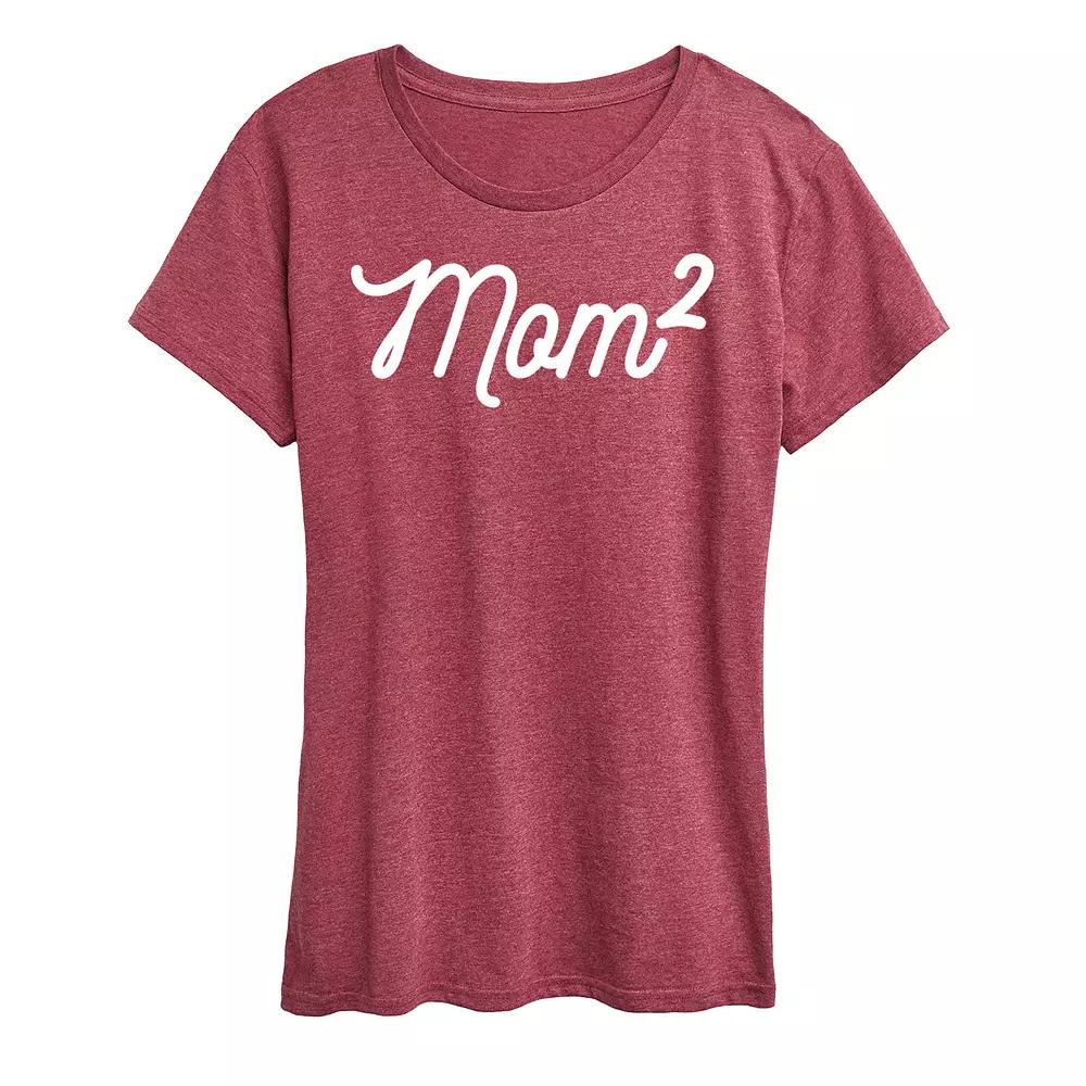 Women's Mom To The 2nd Power Graphic Tee,  Product Image