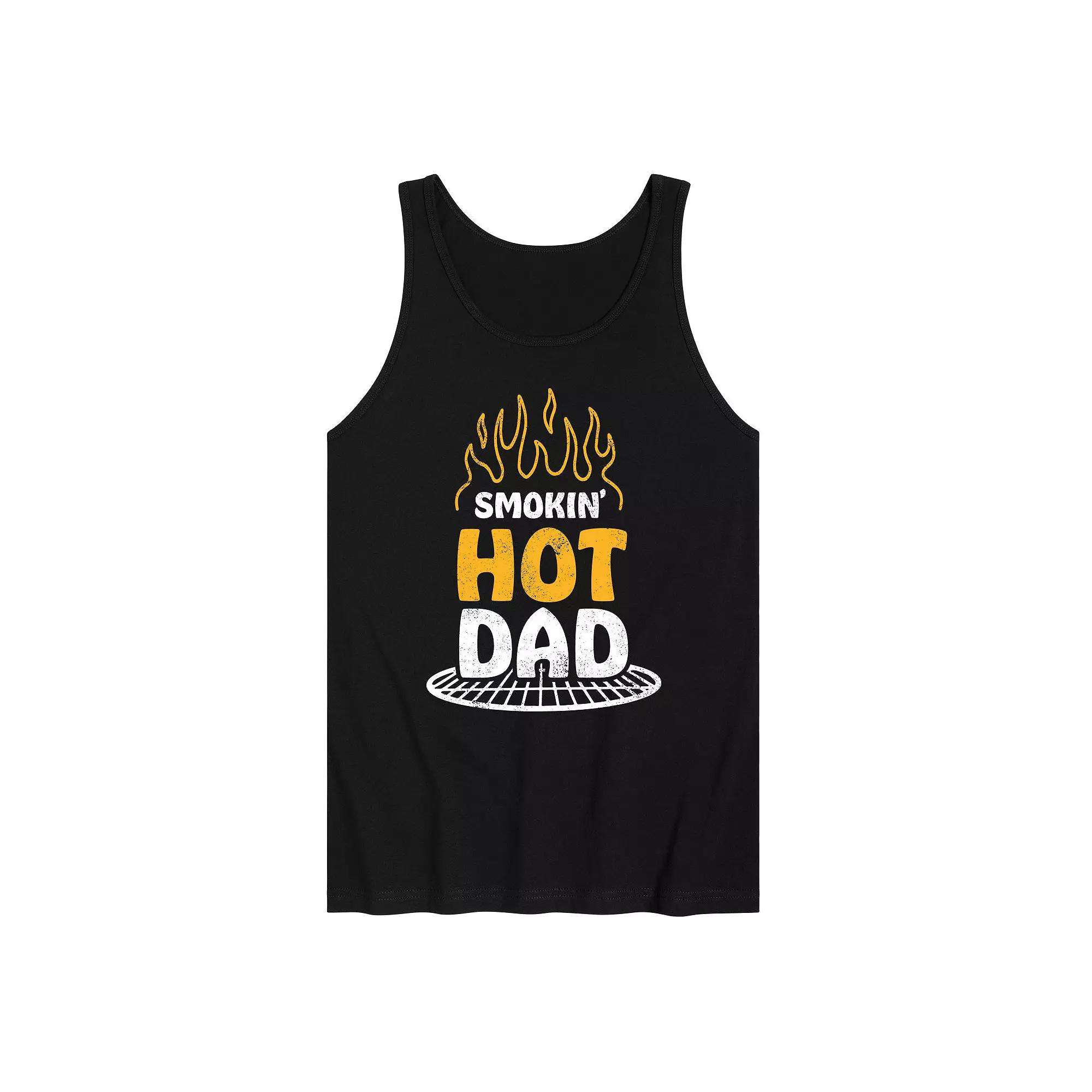 Men's Smokin Hot Dad Tank Top,  Product Image