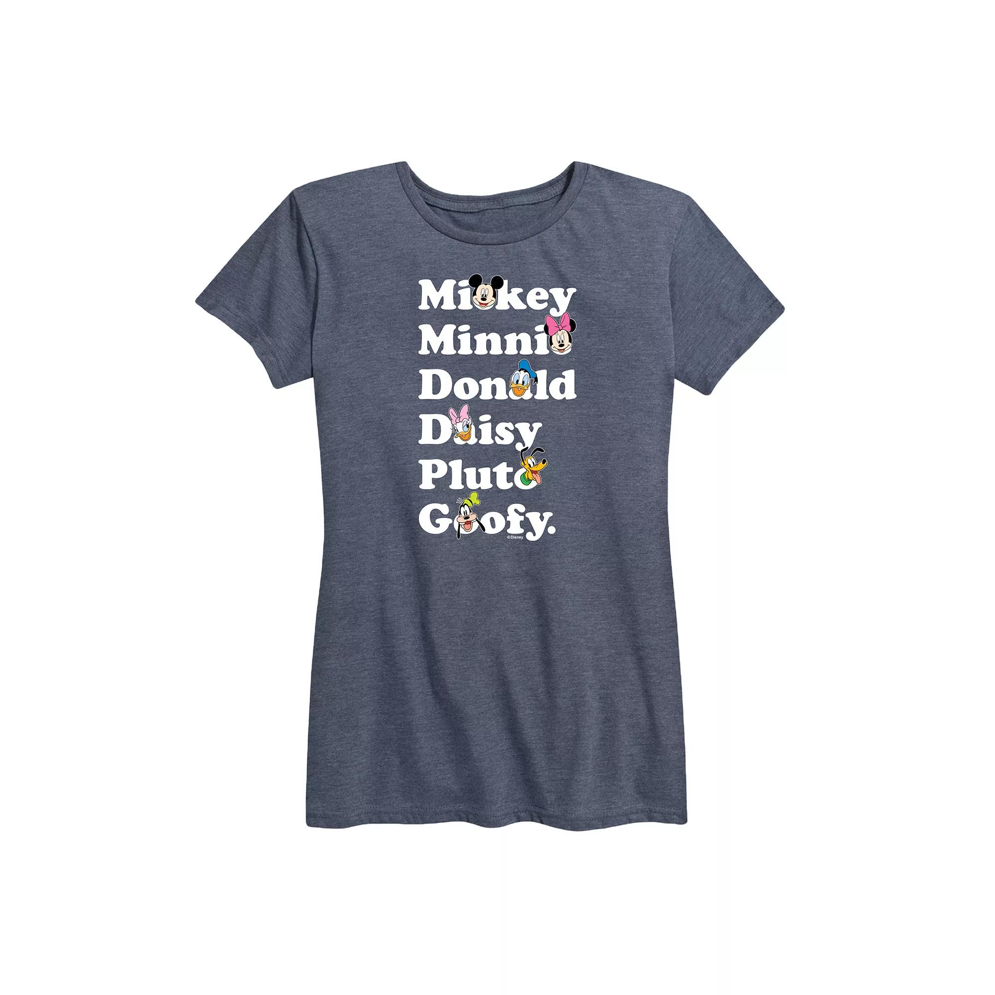 Disney's Mickey Mouse & Friends Women's Graphic Tee,  Product Image