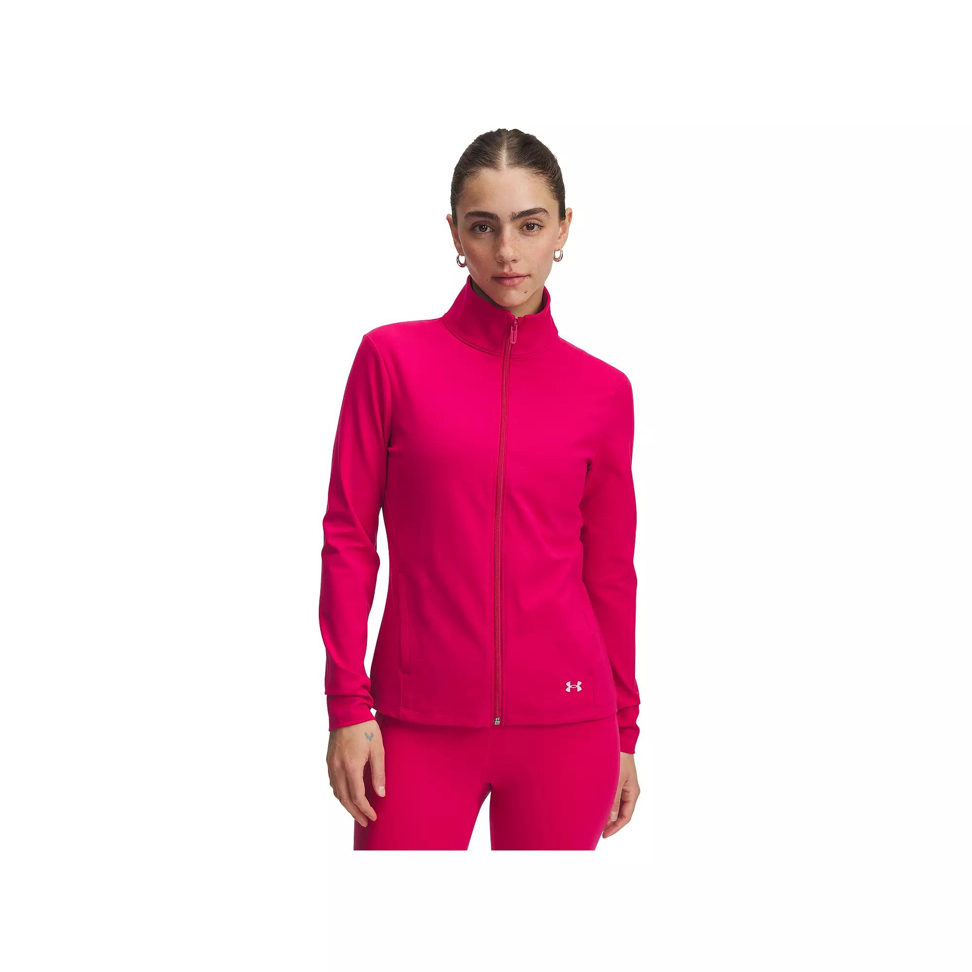 Women's Under Armour Motion Jacket, Size: XL, Shaded Pink Product Image