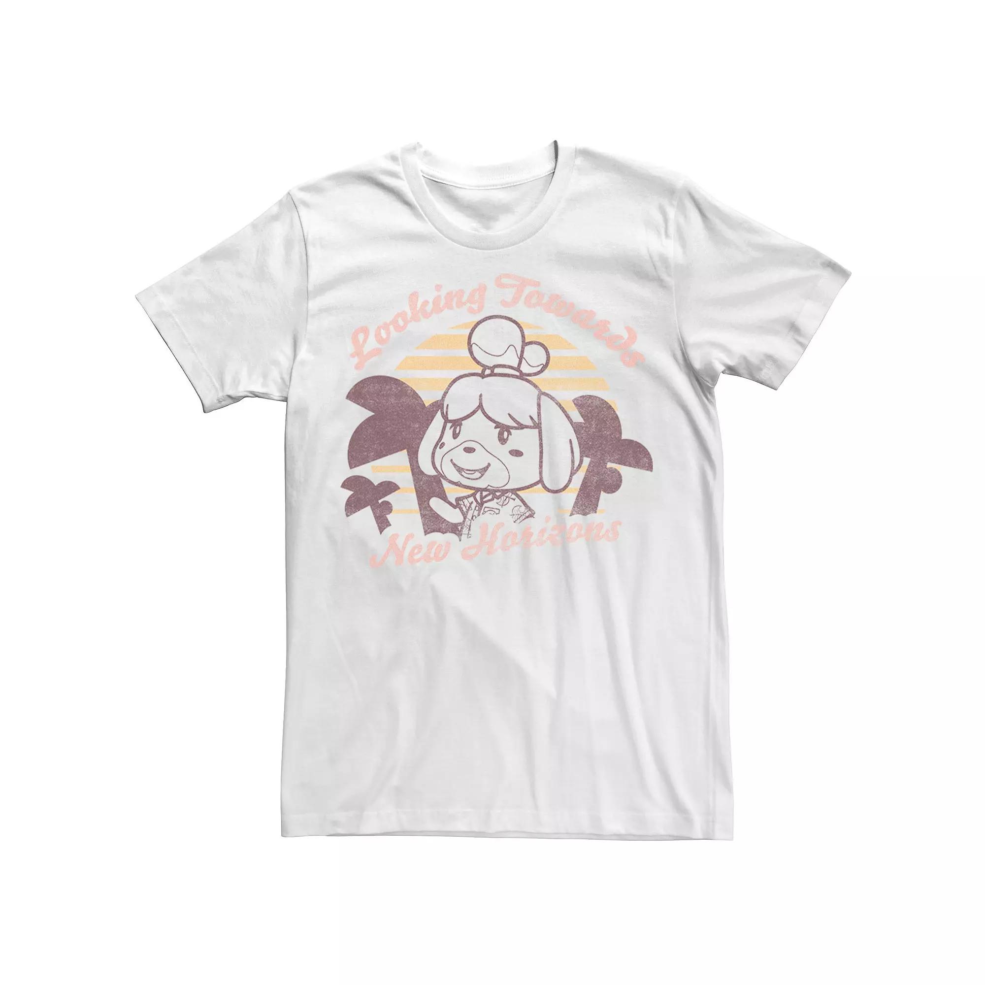 Men's Animal Crossing: New Horizons Isabelle Sunset Tee,  Product Image