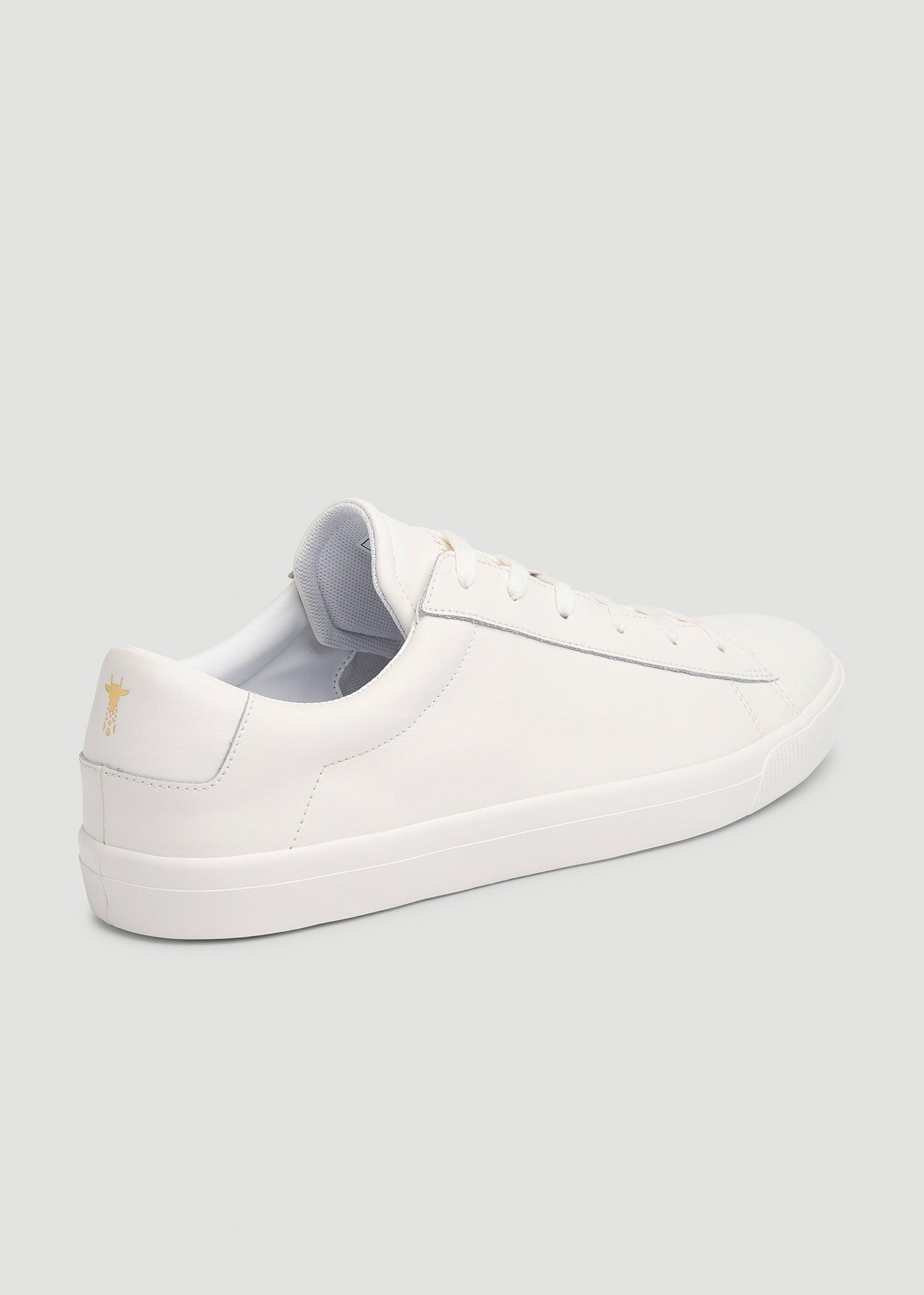 Tennis Sneaker for Tall Men in White Male Product Image
