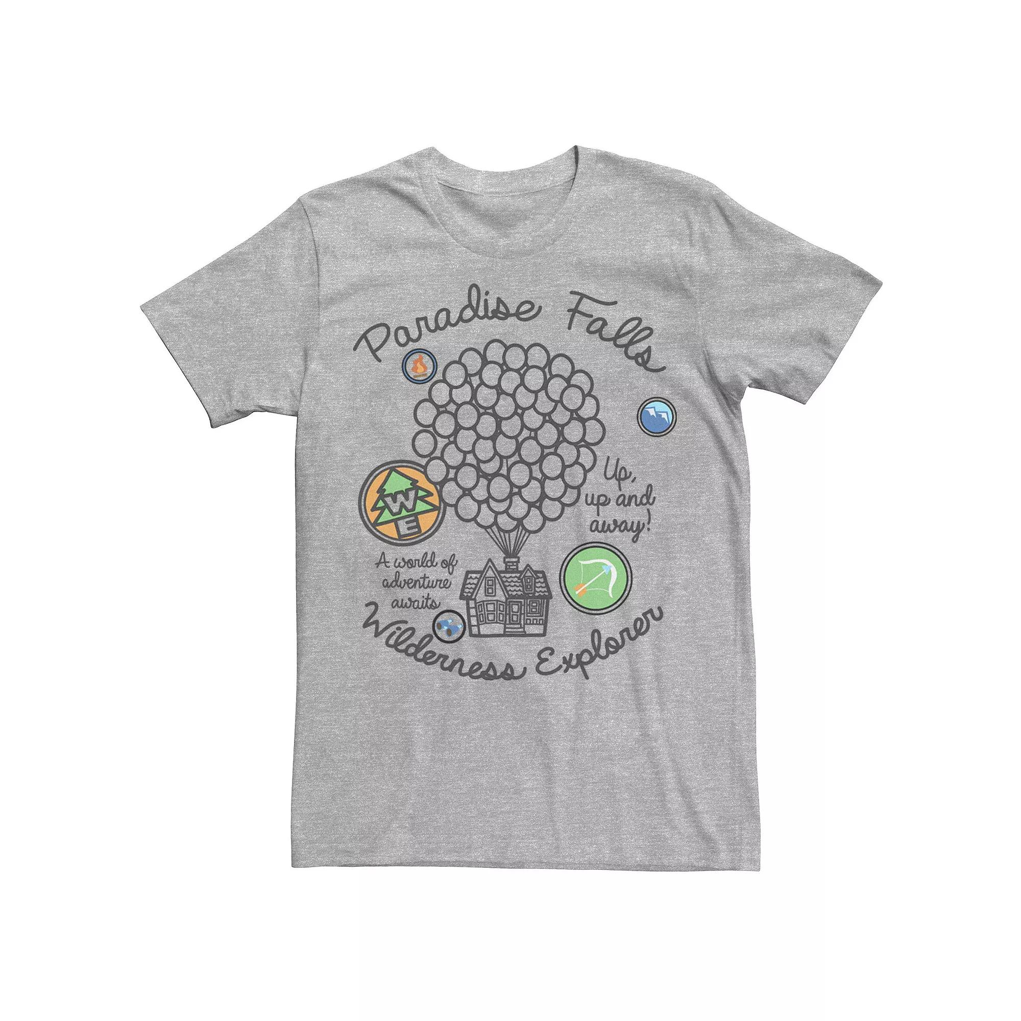 Disney / Pixar's Up Men's Paradise Falls Explorer Patch Tee,  Product Image