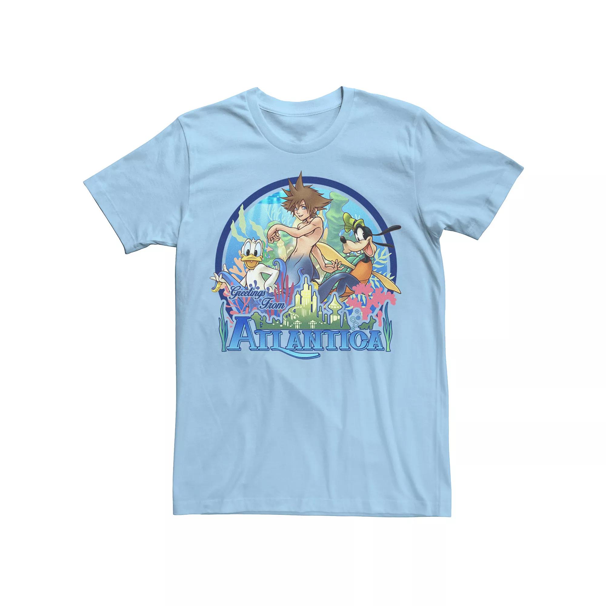Men's Kingdom Hearts Atlantica World Tee,  Product Image