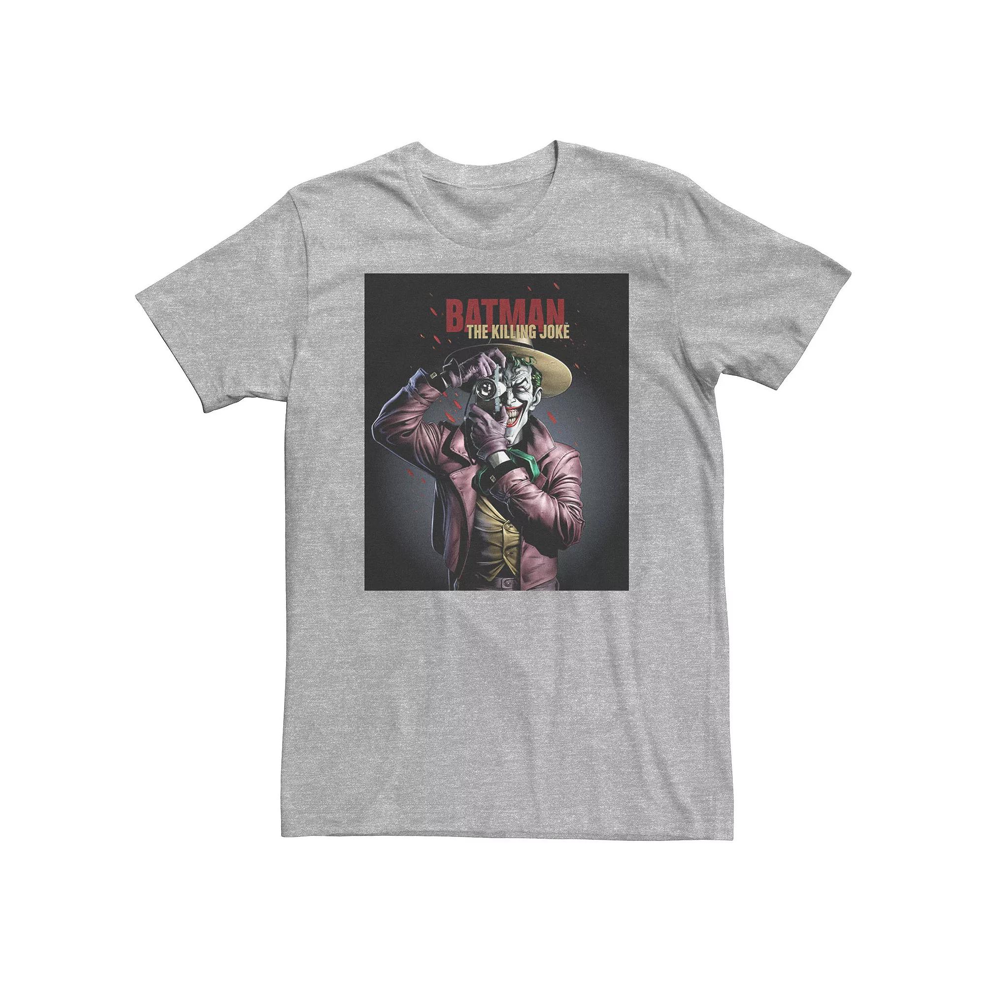Big & Tall DC Comics Batman Joker "The Killing Joke" Full Color Portrait Tee, Men's,  Product Image