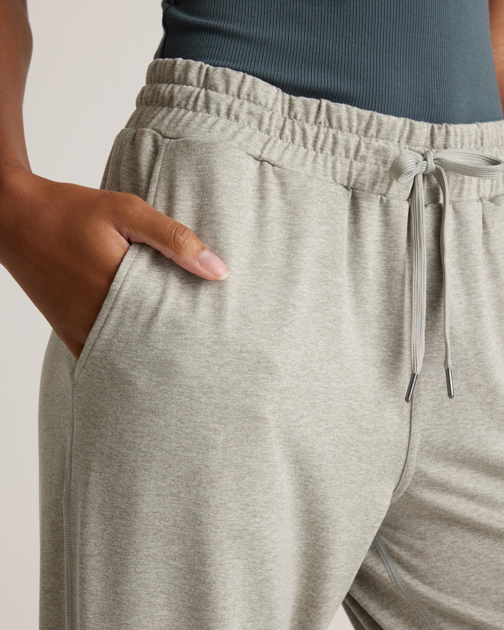 Quince | Women's Flowknit Mid-Rise Jogger Recycled Poly with Stretch Product Image