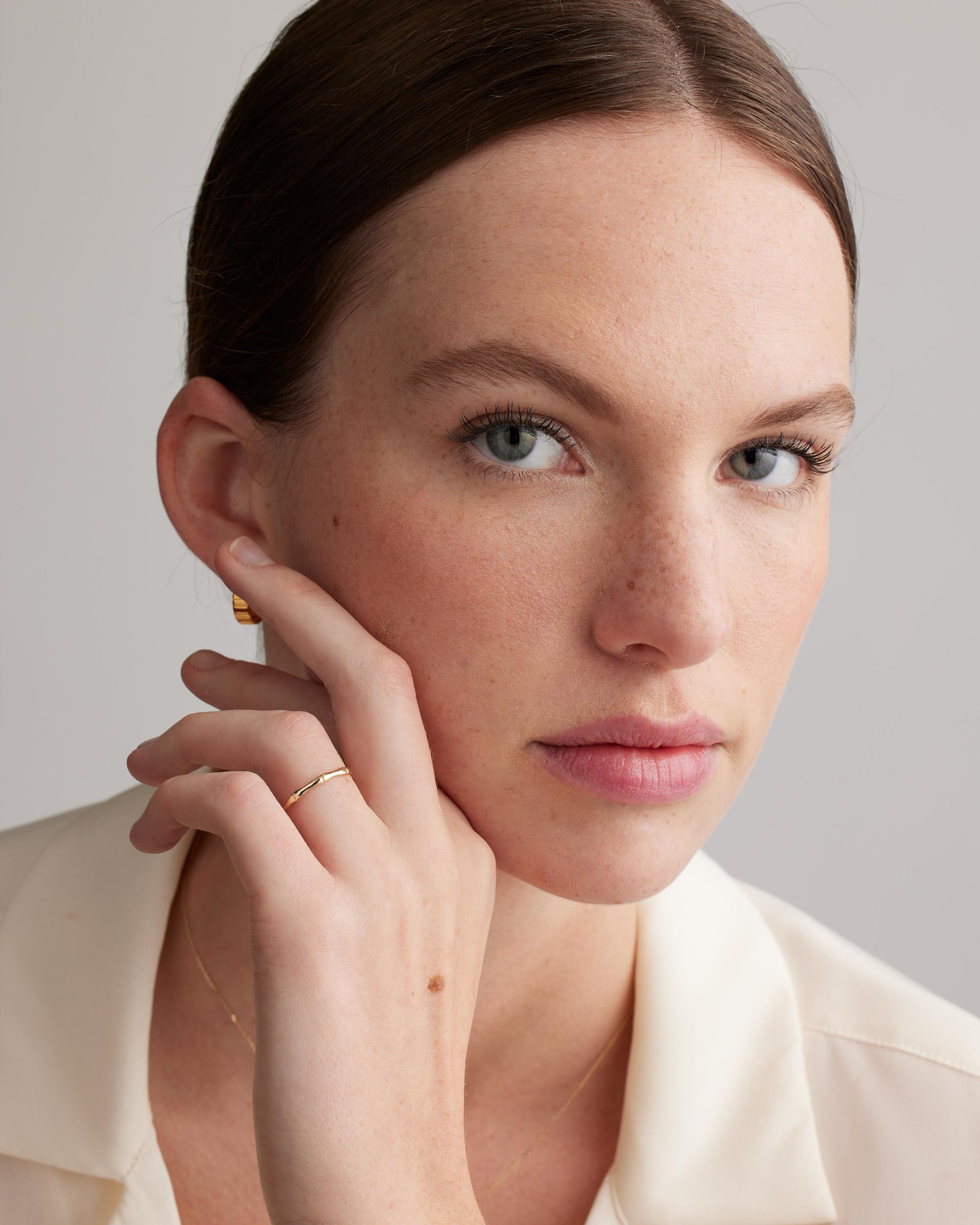 Quince | Women's 14K Gold Bamboo Ring Product Image