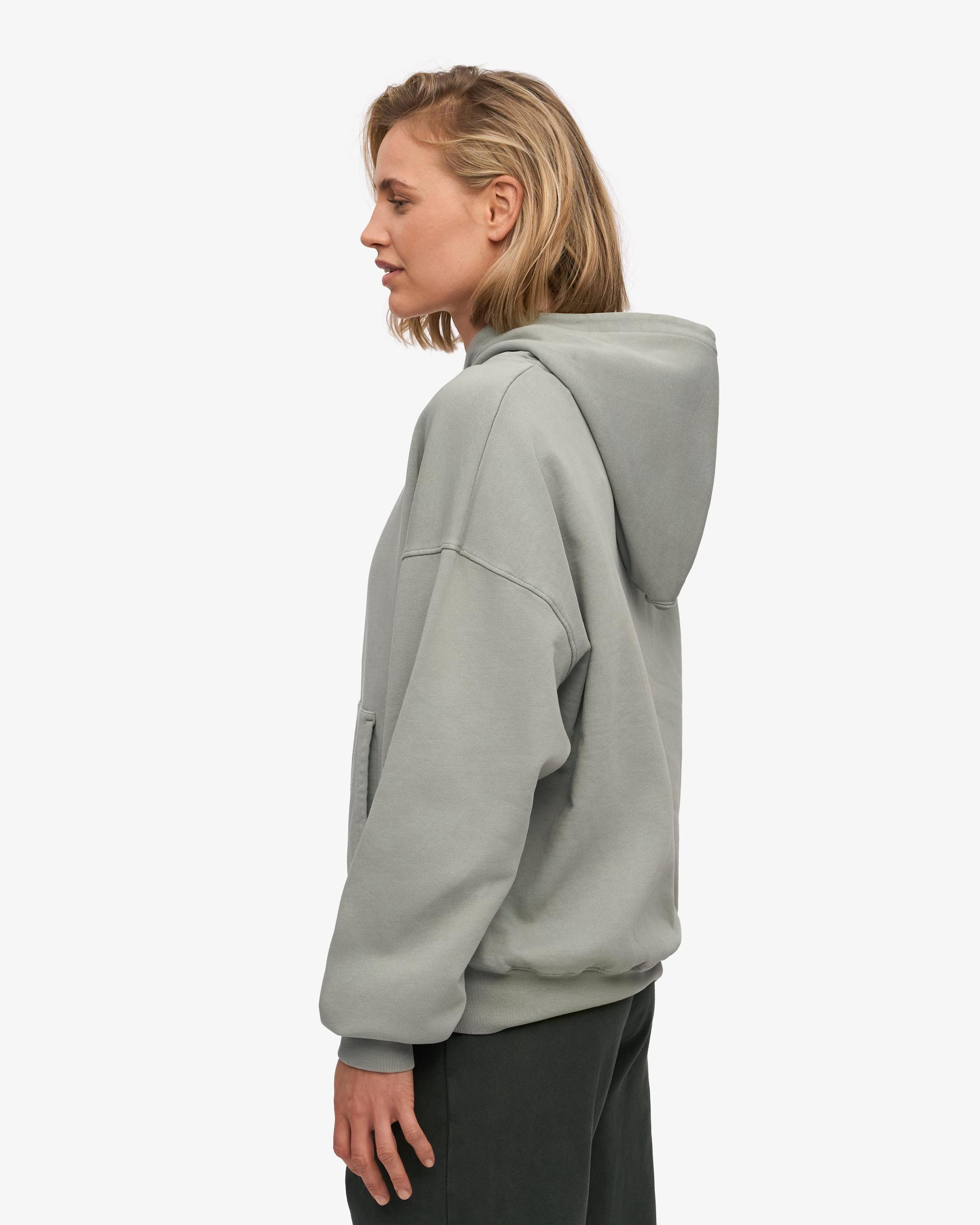 Organic Oversized Hood - Steel Blue Product Image