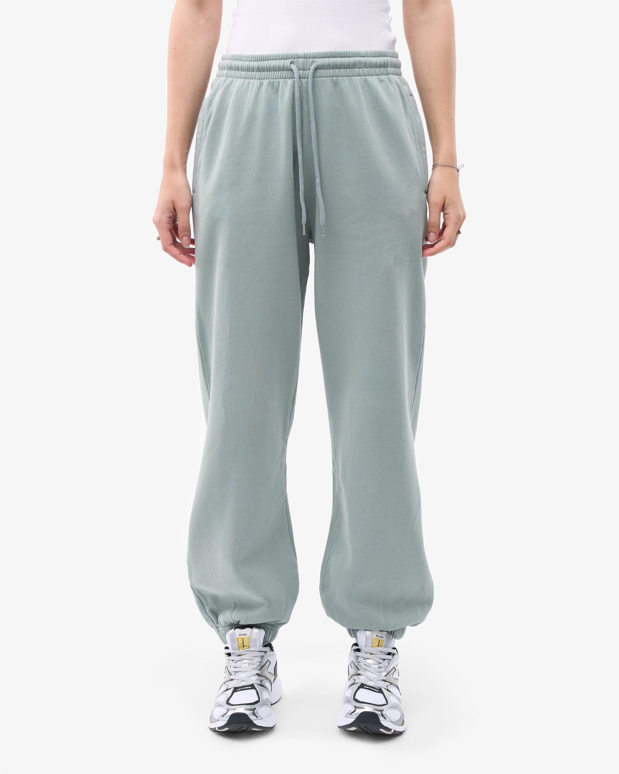 Organic Relaxed Sweatpants - Steel Blue Product Image