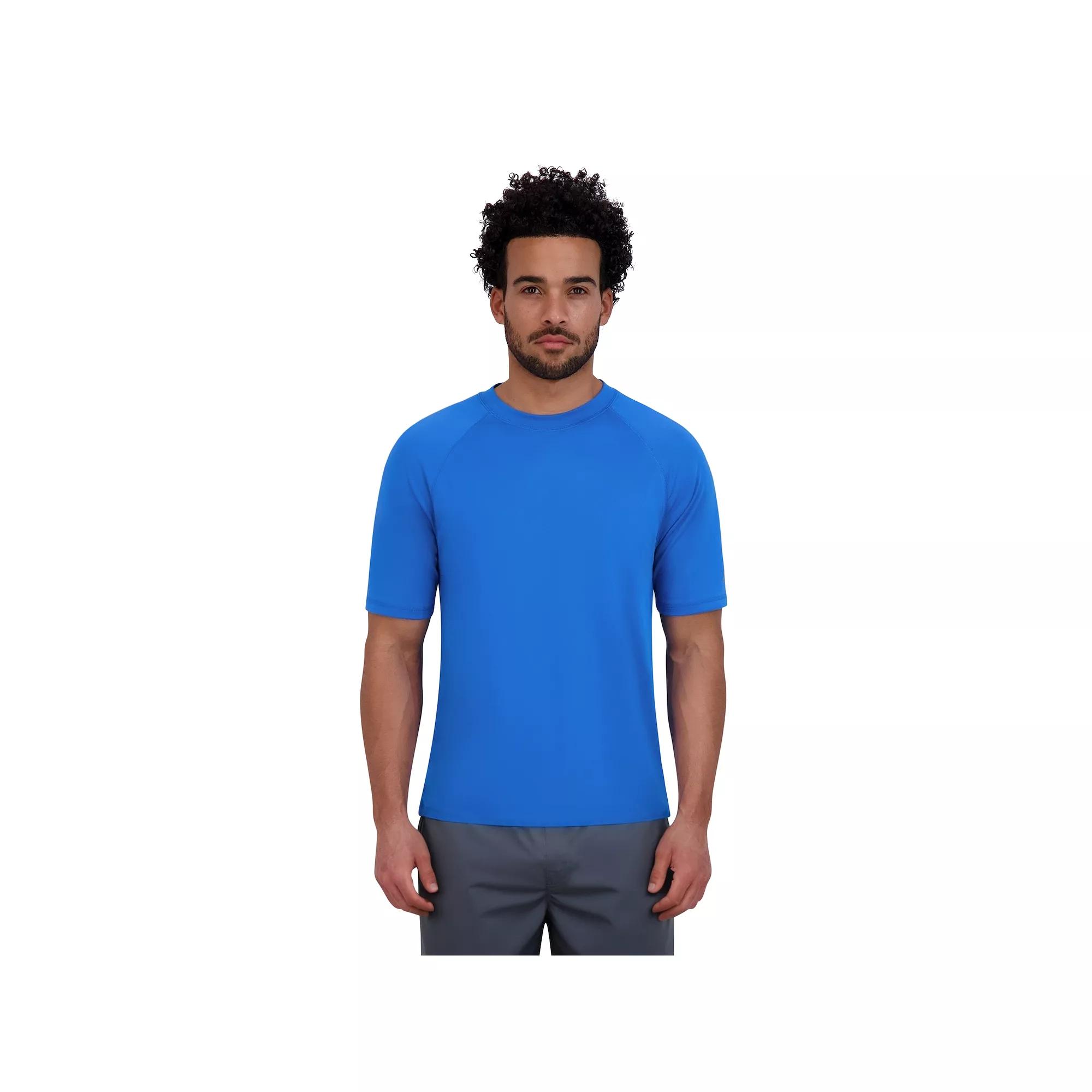 Men's ZeroXposur UPF 50+ Island Swim Tee, Size: Small, Snorkel Blue Product Image