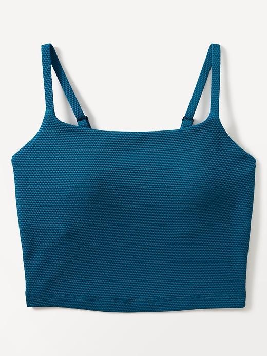 Scoop Crop Pique Tankini D-DD Product Image