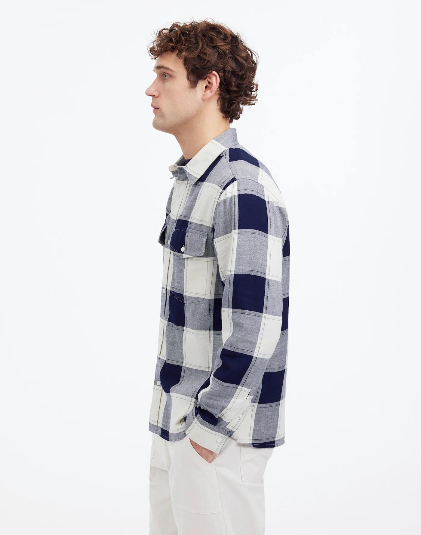 Work Shirt in Cotton Plaid Product Image