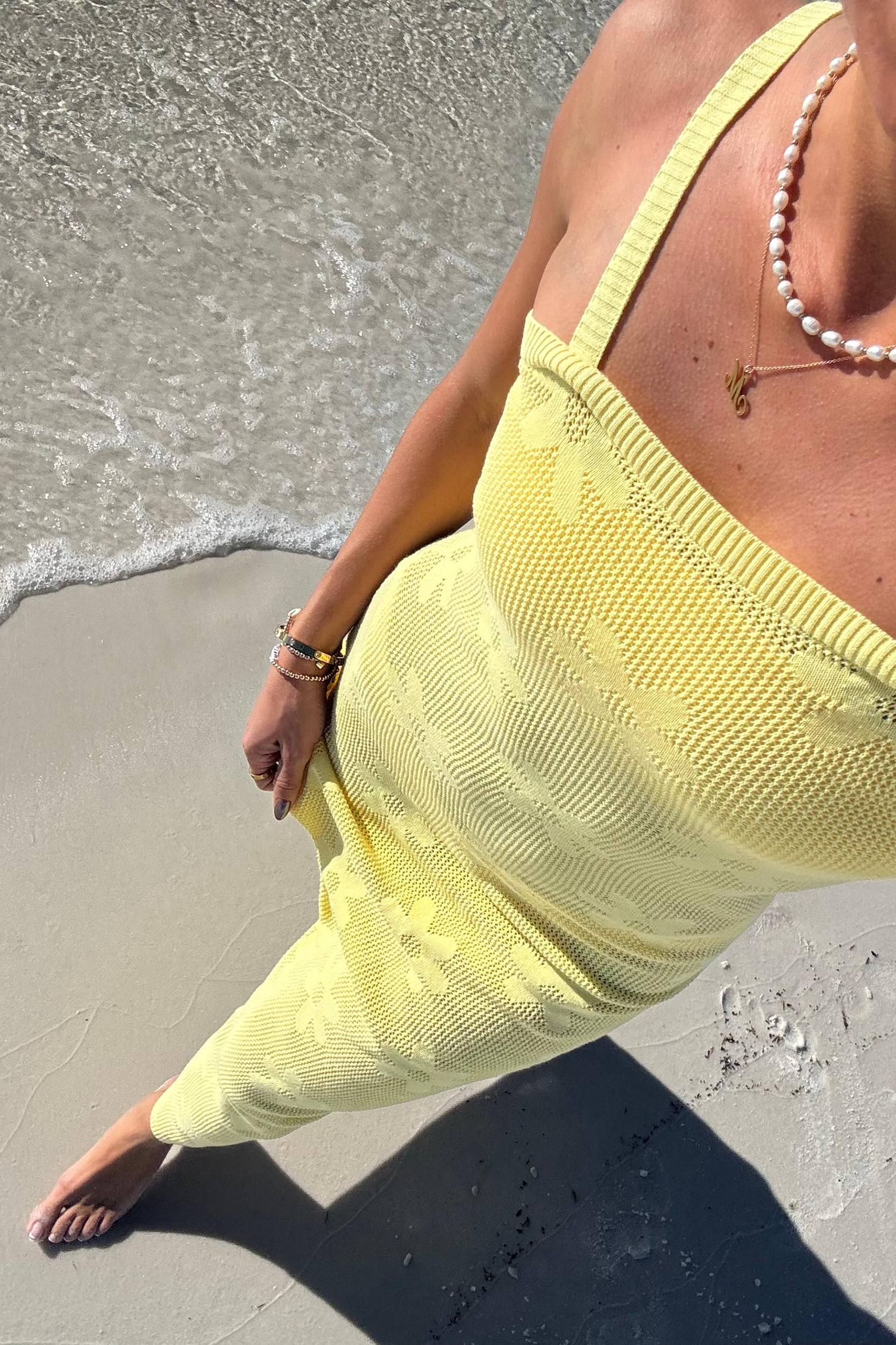 Conrad Dress Butter Blossom Jacquard Product Image