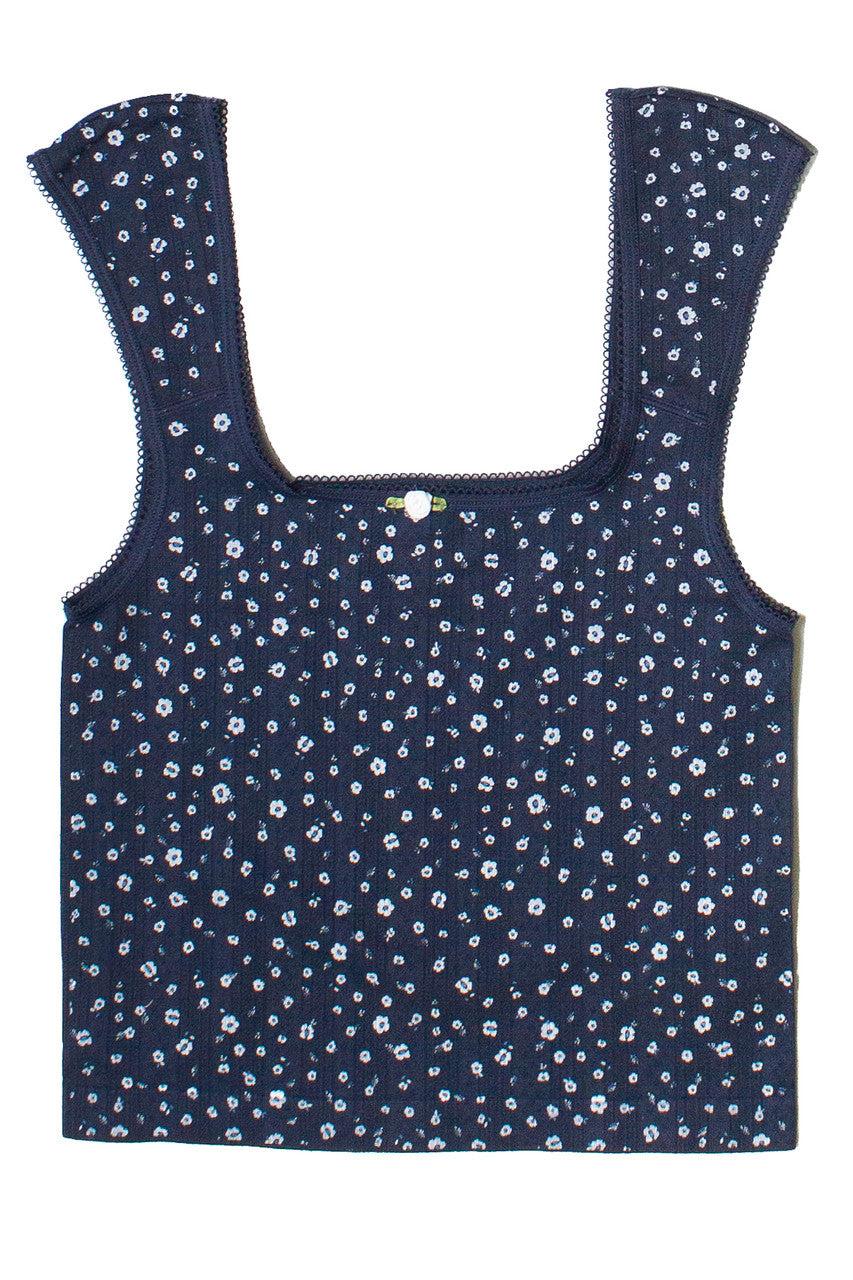 Ditsy Floral Seamless Tank Top Product Image