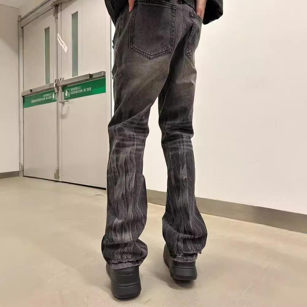 Sopula Street Washed Distressed Ripped Jeans Product Image