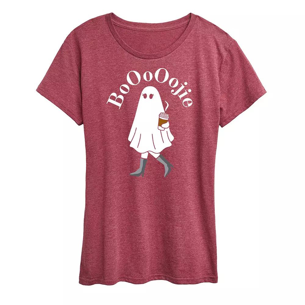 Women's Boojie Ghost Graphic Tee,  Product Image
