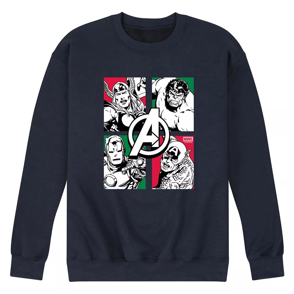 Men's The Avengers Christmas Fleece Sweatshirt,  Product Image