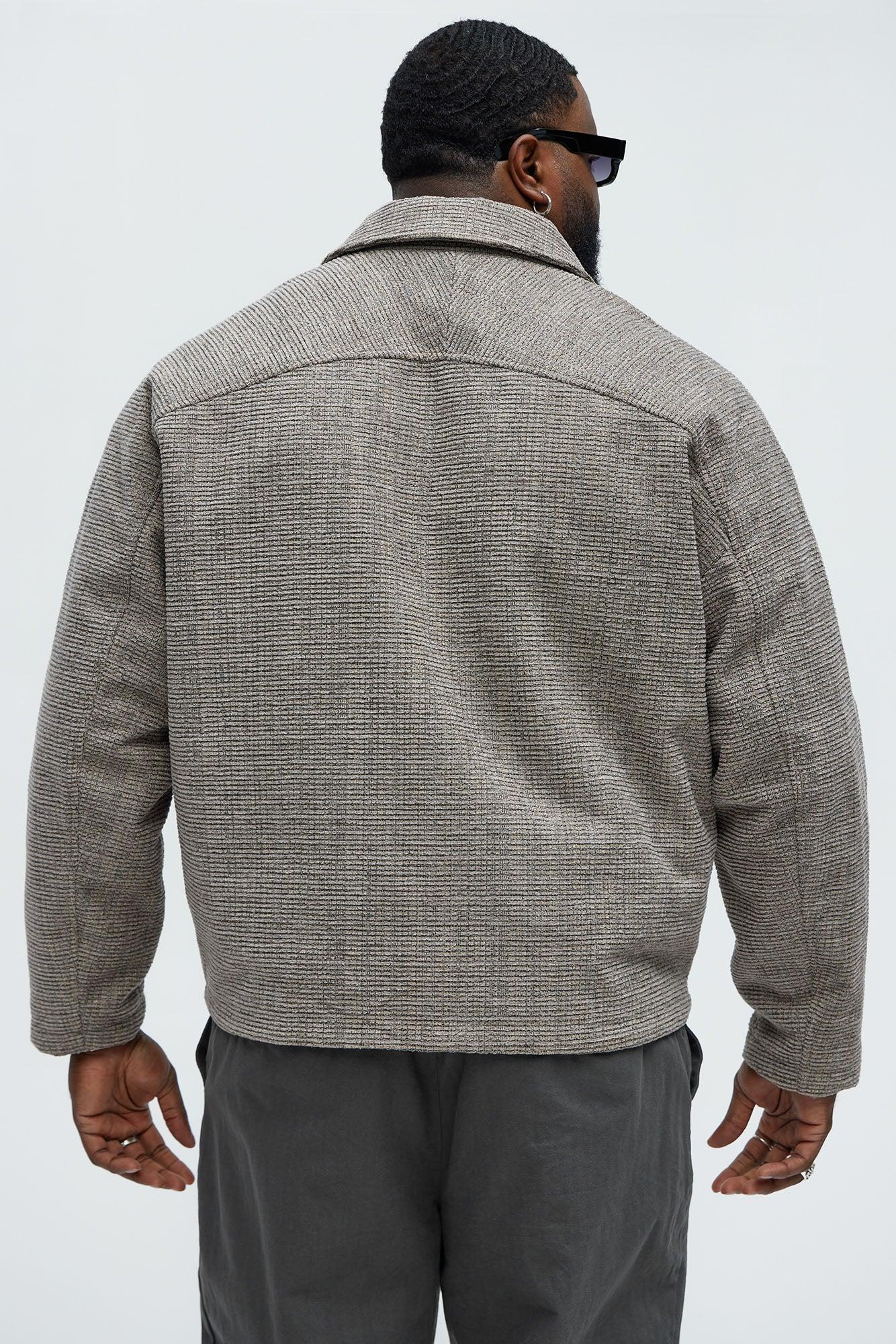 Farmington Textured Work Jacket - Grey Product Image