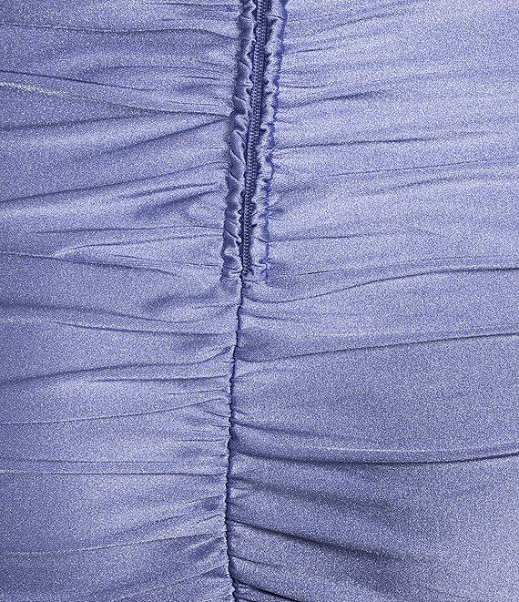 Honey and Rosie Adjustable Spaghetti Strap Mermaid Gown Product Image